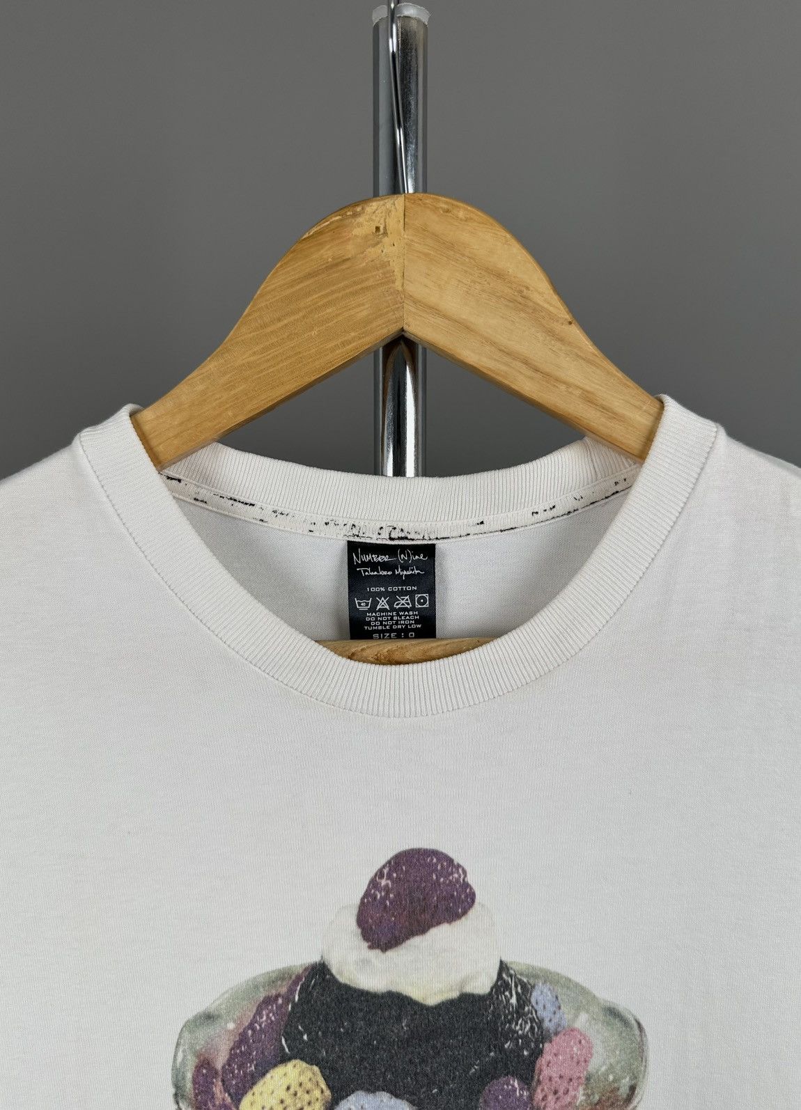Number (N)ine - Ice Cream Graphic - Short Sleeve T-Shirt