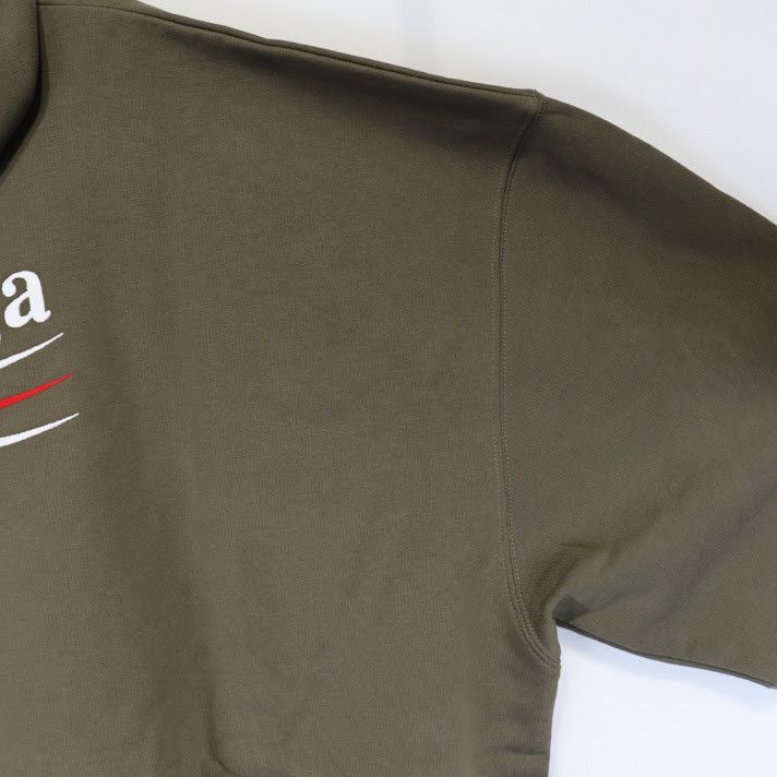 Balenciaga o1rshd1 Hoodie in Brown Size US M / EU 48-50 / 2 - 13 Thumbnail