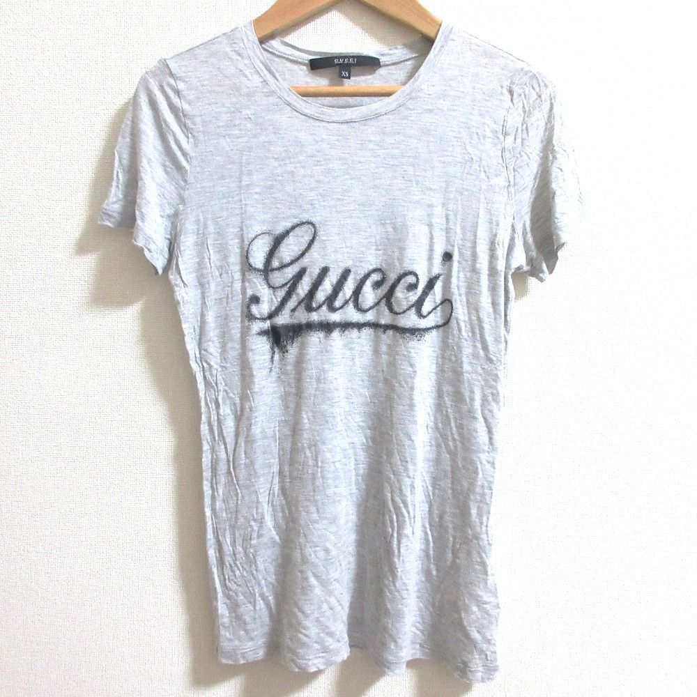 Gucci Gucci Gucci Script Logo T-shirt Cotton T-Shirts DUTY FREE for USA Size ONE SIZE - 1 Thumbnail