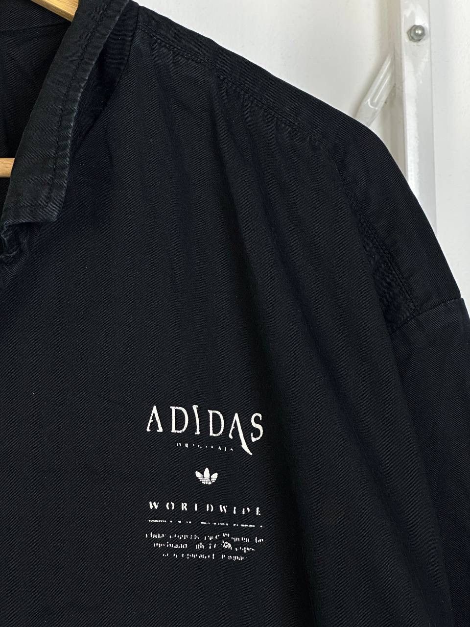 Adidas RARE ADIDAS WORLDWIDE LONG JACKET Size US XL / EU 56 / 4 - 5 Thumbnail