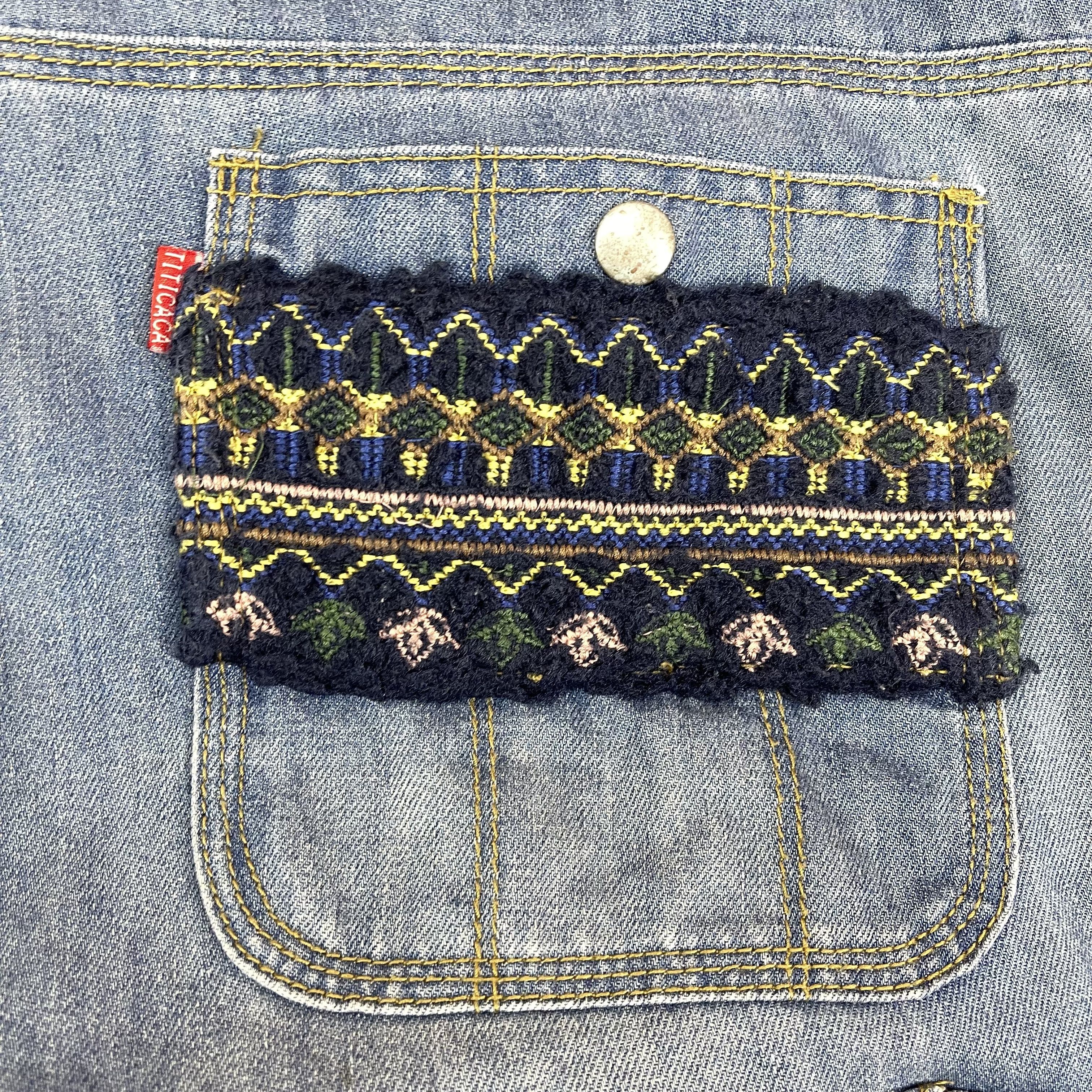 Japanese Brand TITICACA Denim Jeans #1220/AQ Size US 34 / EU 50 - 4 Thumbnail