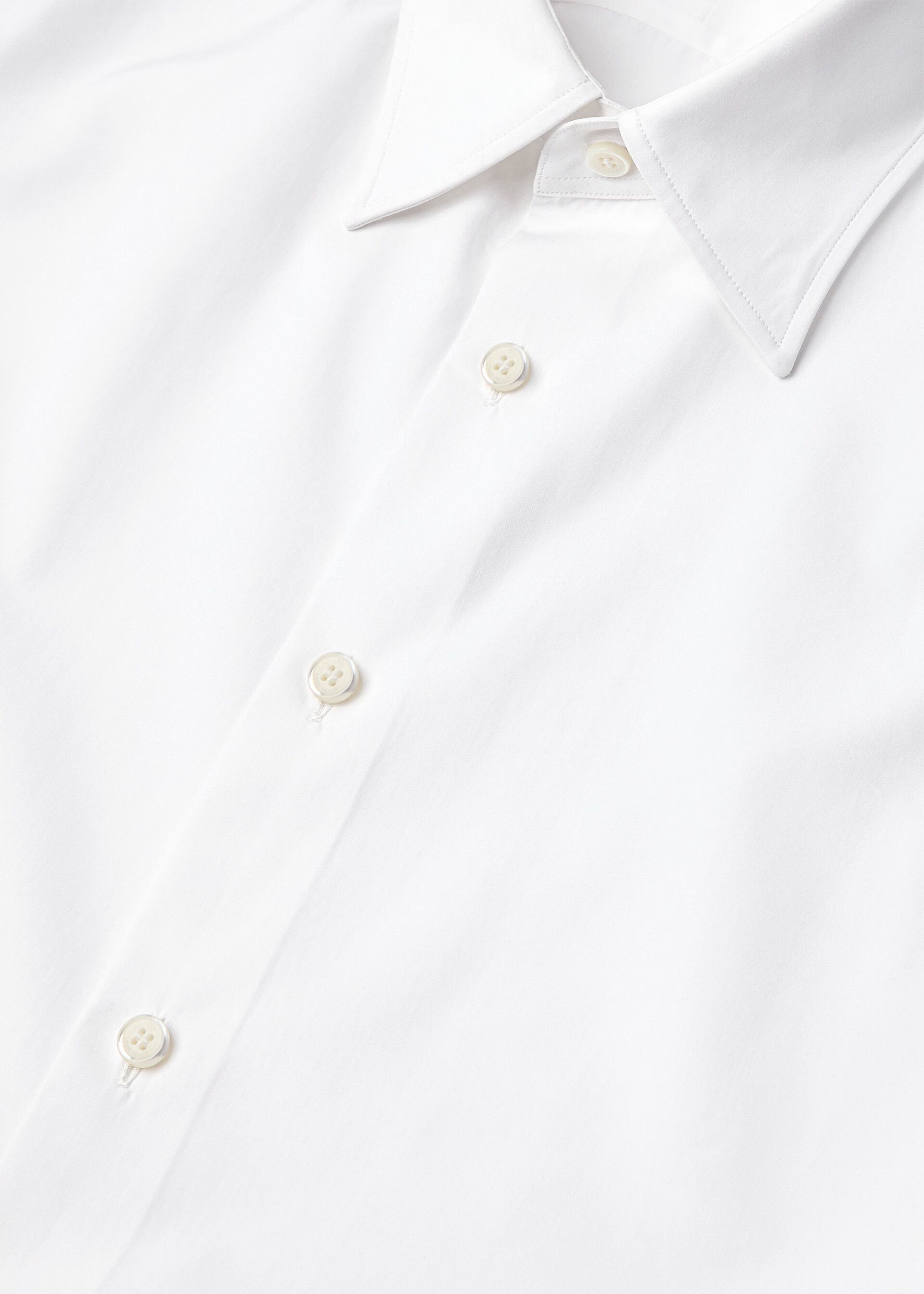 Loro Piana os11x0326 FAR0207 Filippo Shirt in Optical White Size US XL / EU 56 / 4 - 7 Thumbnail