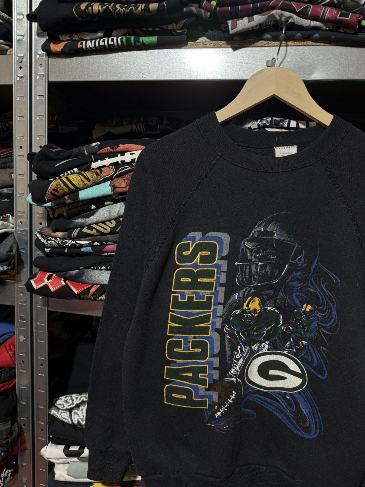 NFL Vintage 90’s Packers NFL American Football Sweatshirt Y2K Size US M / EU 48-50 / 2 - 3 Thumbnail