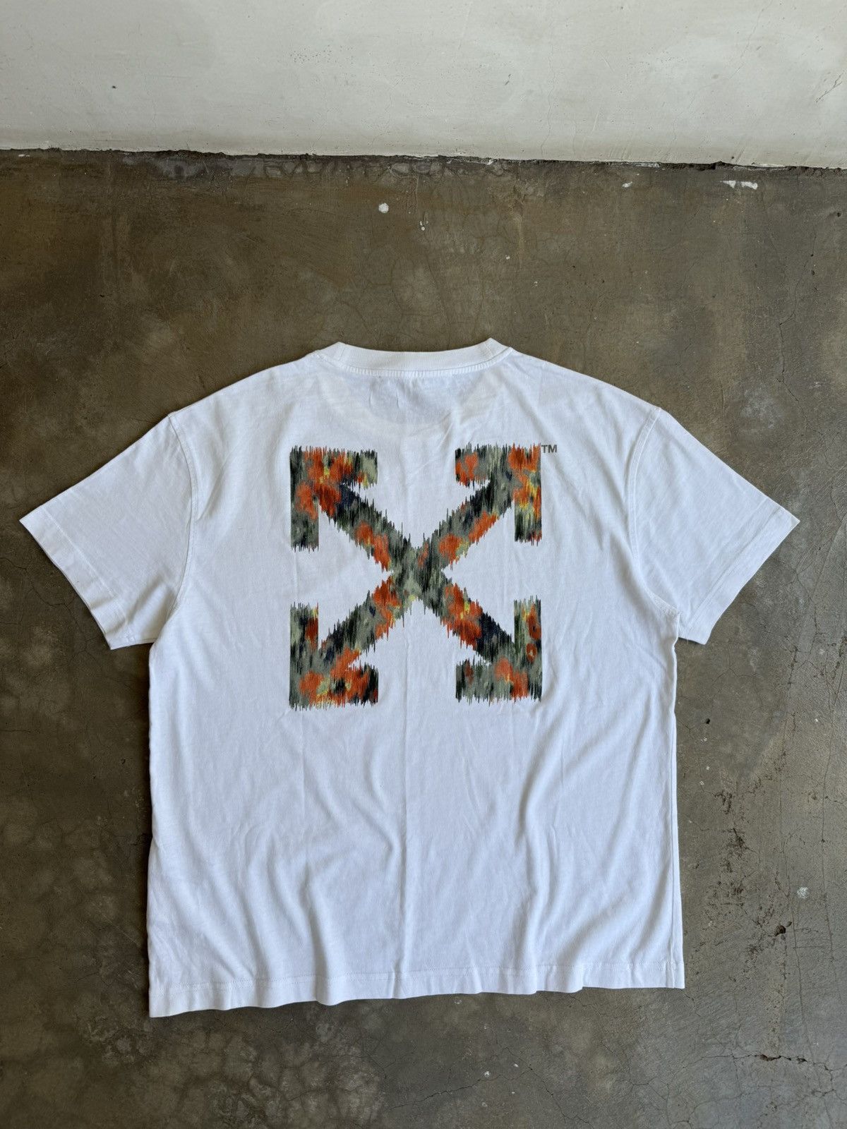 Off-white multi colour arrows t-shirt White