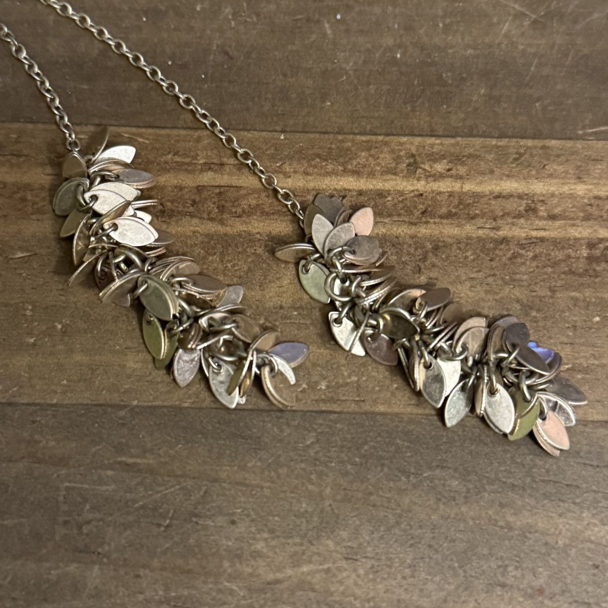 J.Crew J.Crew gold tone cluster leaves lariat necklace Size ONE SIZE - 3 Thumbnail