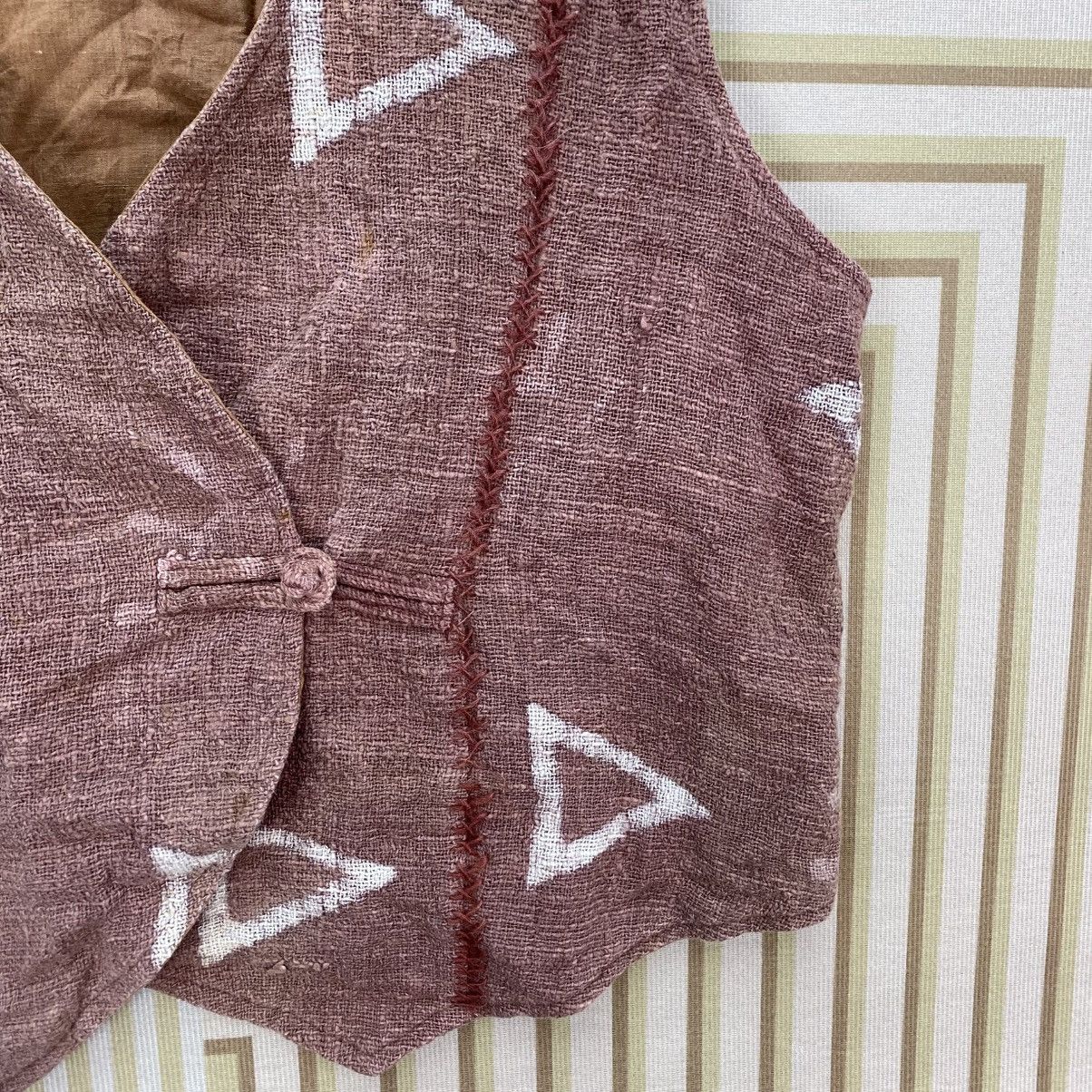 Japanese Brand 🫶Vintage Mimi Collection geometric triangle Vest Jacket Size M / US 6-8 / IT 42-44 - 5 Thumbnail