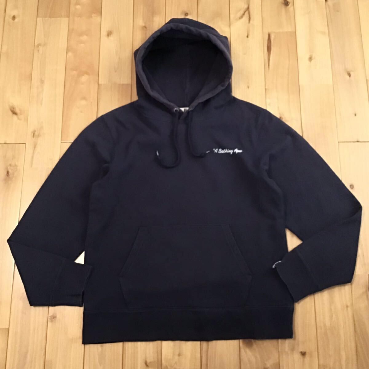 Bape BAPE General Logo pullover hoodie a bathing ape Size US M / EU 48-50 / 2 - 2 Thumbnail