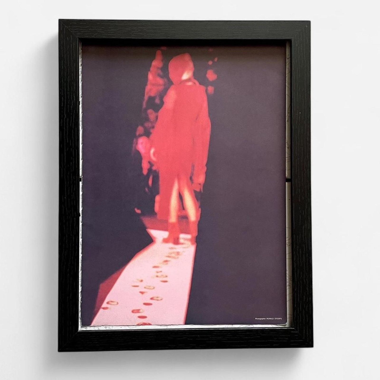 Maison Margiela runway photo poster framed 9x12 rare