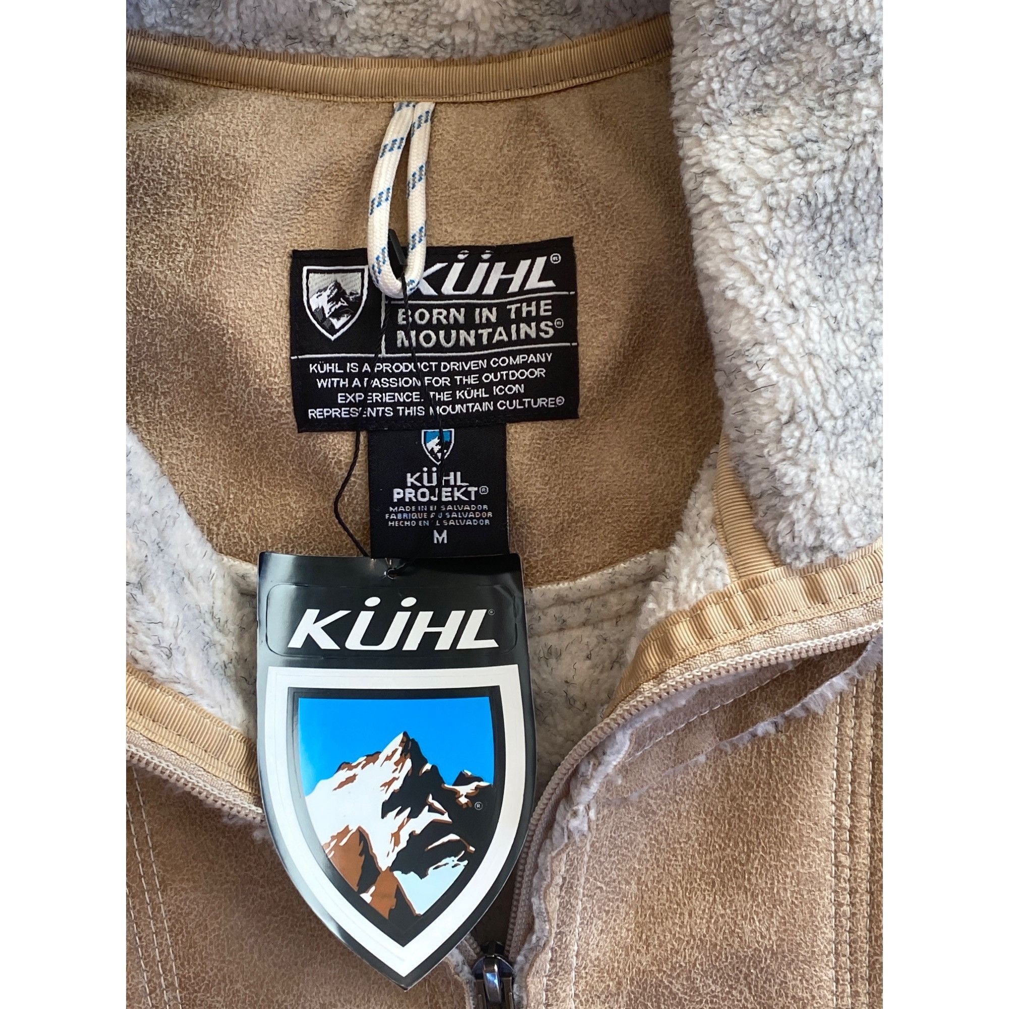 Kuhl NWT Kuhl Women's M Dani Sherpa Vest Italian Faux Leather She Size M / US 6-8 / IT 42-44 - 6 Thumbnail