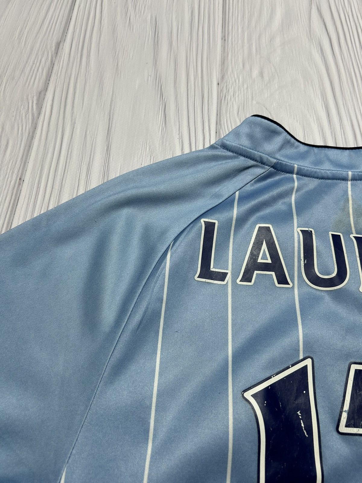 Le Coq Sportif Manchester City 2007 2008 Home Soccer Jersey Football Shirt Size US S / EU 44-46 / 1 - 15 Thumbnail