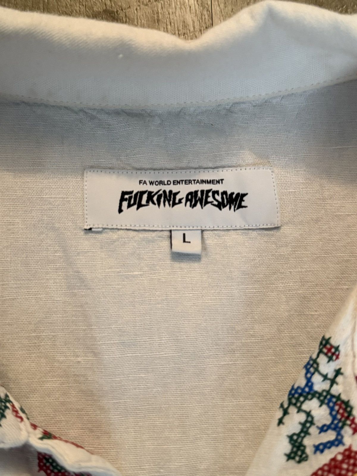 Fucking Awesome FUCKING AWESOME BUTTON UP Size US L / EU 52-54 / 3 - 2 Thumbnail