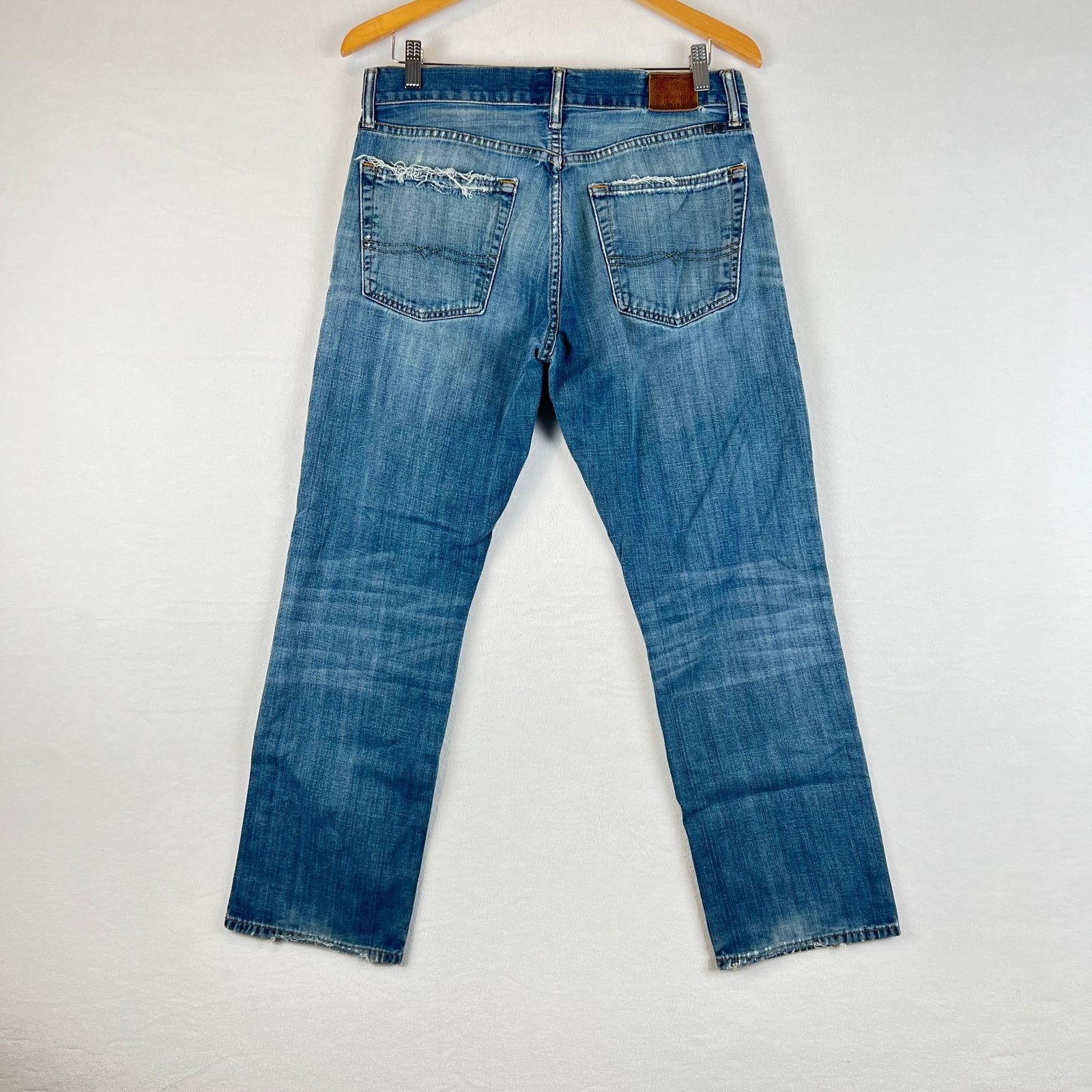 Lucky Brand Lucky Brand Jeans Men 32x30 Blue 121 Heritage Slim Straight Size US 32 / EU 48 - 6 Thumbnail
