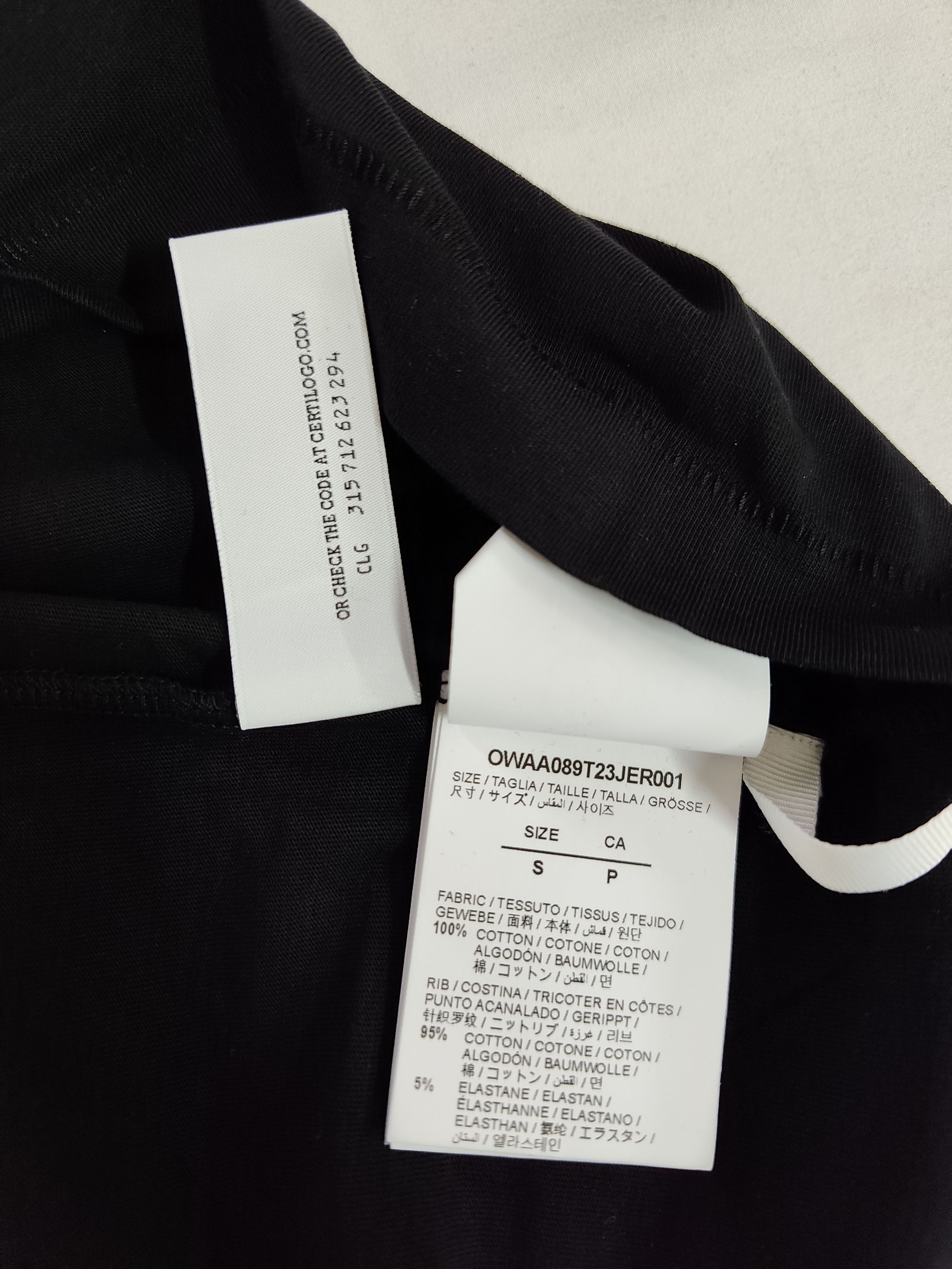 Off-White Off-White "Logo-Print" Size S / US 4 / IT 40 - 6 Thumbnail