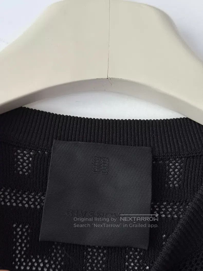 Givenchy Givenchy Black openwork knitted short-sleeve Size XS / US 0-2 / IT 36-38 - 5 Thumbnail