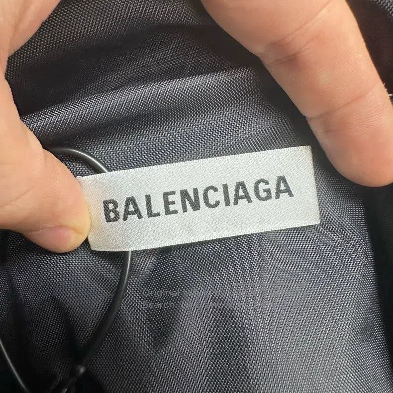 Balenciaga Balenciaga Black washed denim patched zip-up jacket Size XS / US 0-2 / IT 36-38 - 3 Thumbnail