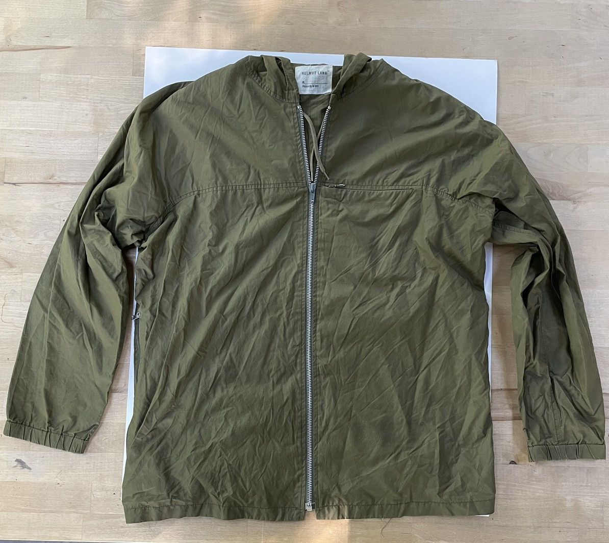 Helmut Lang × Vintage Helmut Lang 1999 Jacket Field Army Khaki Size US XS / EU 42 / 0 - 16 Thumbnail