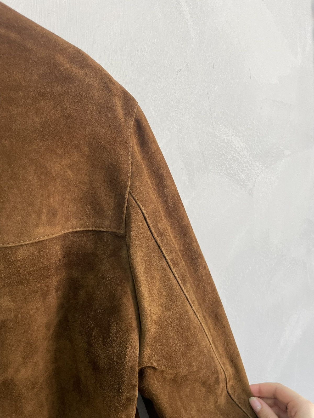 14th Addiction 90s suede leather 14thaddiction style leather blazer jacket Size US M / EU 48-50 / 2 - 13 Thumbnail