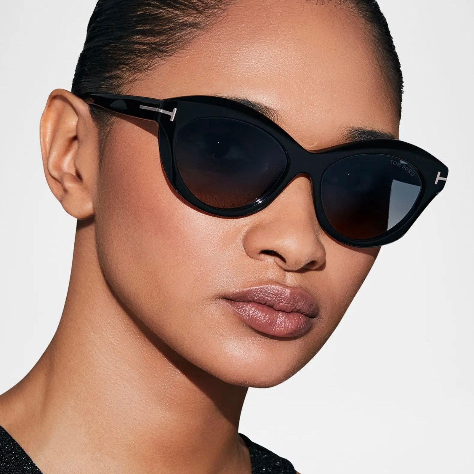 Tom Ford New, TOM FORD Toni Sunglasses TF1111 01C Authentic Size ONE SIZE - 2 Thumbnail