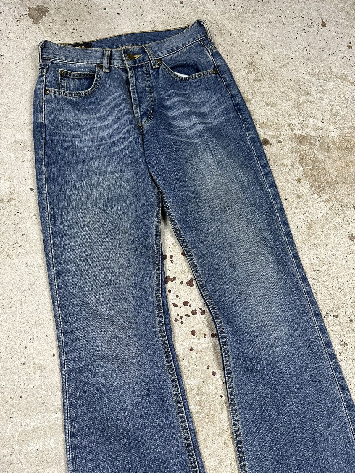 Lee × Vintage Vintage Y2K Lee Flared Bootcut Denim Pants Jeans Size US 28 / EU 44 - 6 Thumbnail