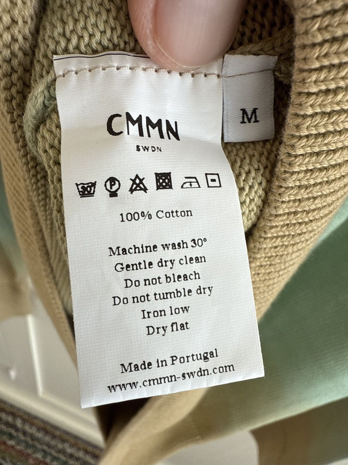 CMMN SWDN Ombre brown, mint sweater Size US M / EU 48-50 / 2 - 2 Thumbnail