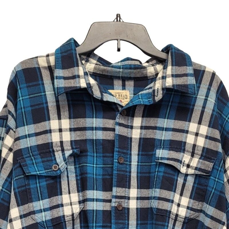 Redhead Red Head Mens 3XL Button Up Shirt w Front Pockets Size US XXL / EU 58 / 5 - 2 Thumbnail