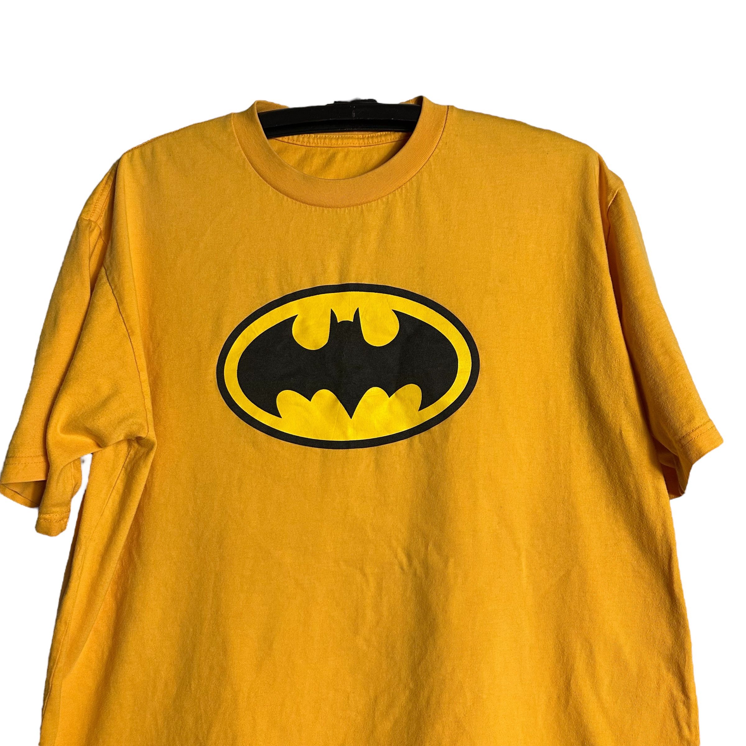DC Comics 🔥RARE🔥Vintage Batman DC Comics Spell Out T-shirt Size US XL / EU 56 / 4 - 2 Thumbnail