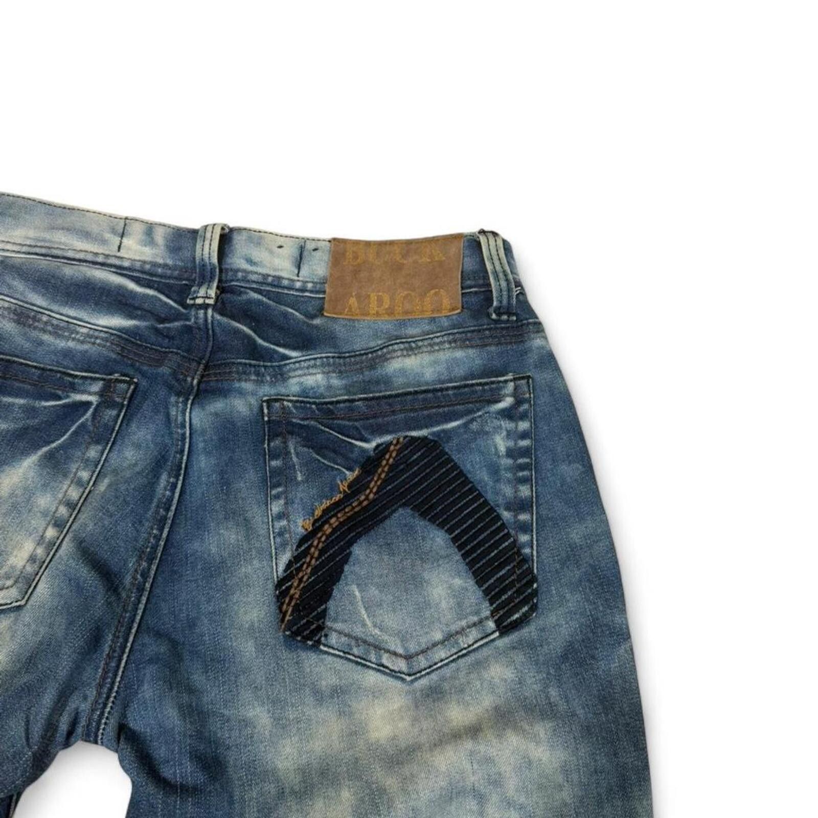 Other BUCKAROO LIGHT WASH UNIQUE DESIGN STRAIGHT LEG DENIM JEANS Size US 30 / EU 46 - 3 Thumbnail
