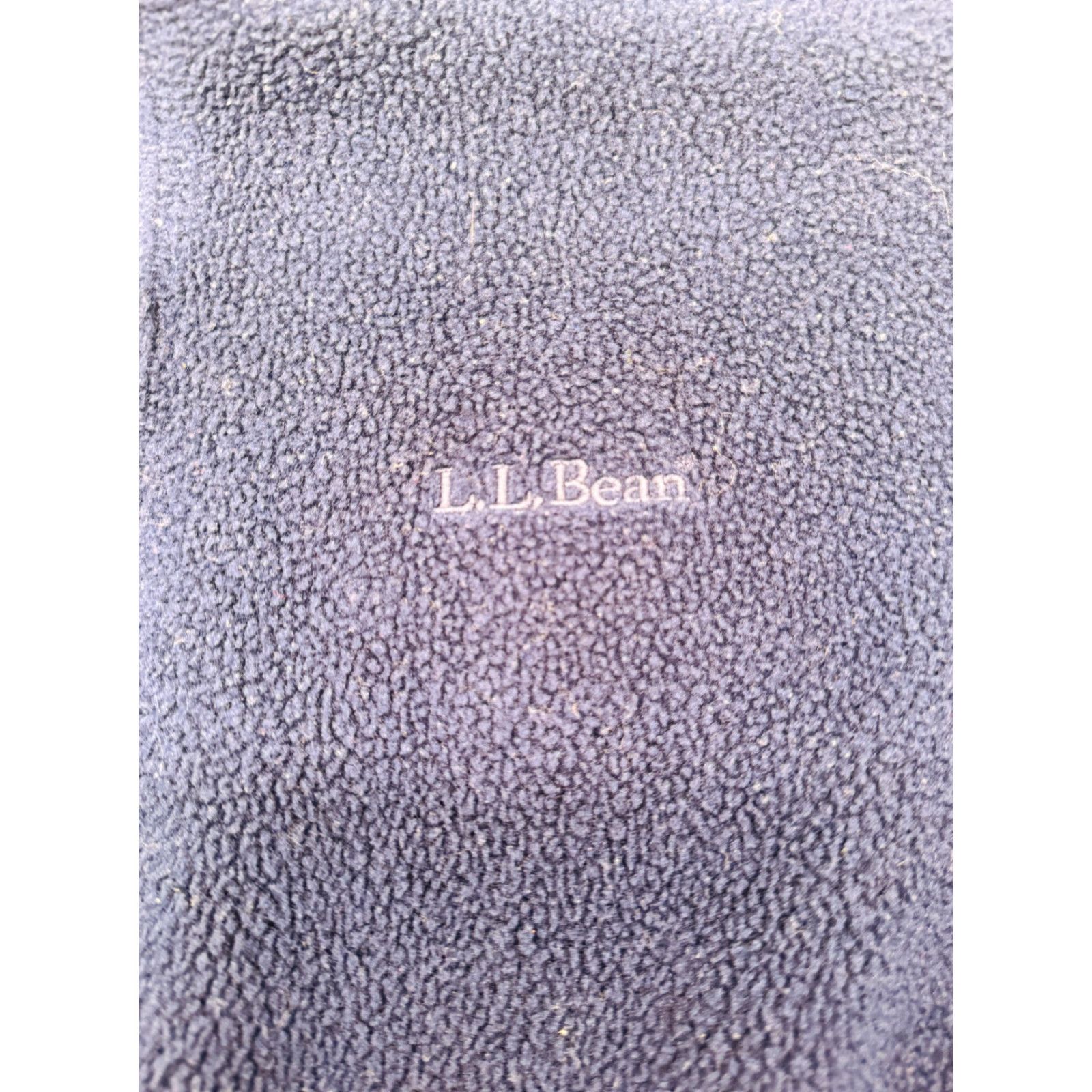 Vintage L.L. Bean Womens Large Blue Fleece Jacket 3203 Size L / US 10 / IT 46 - 2 Thumbnail