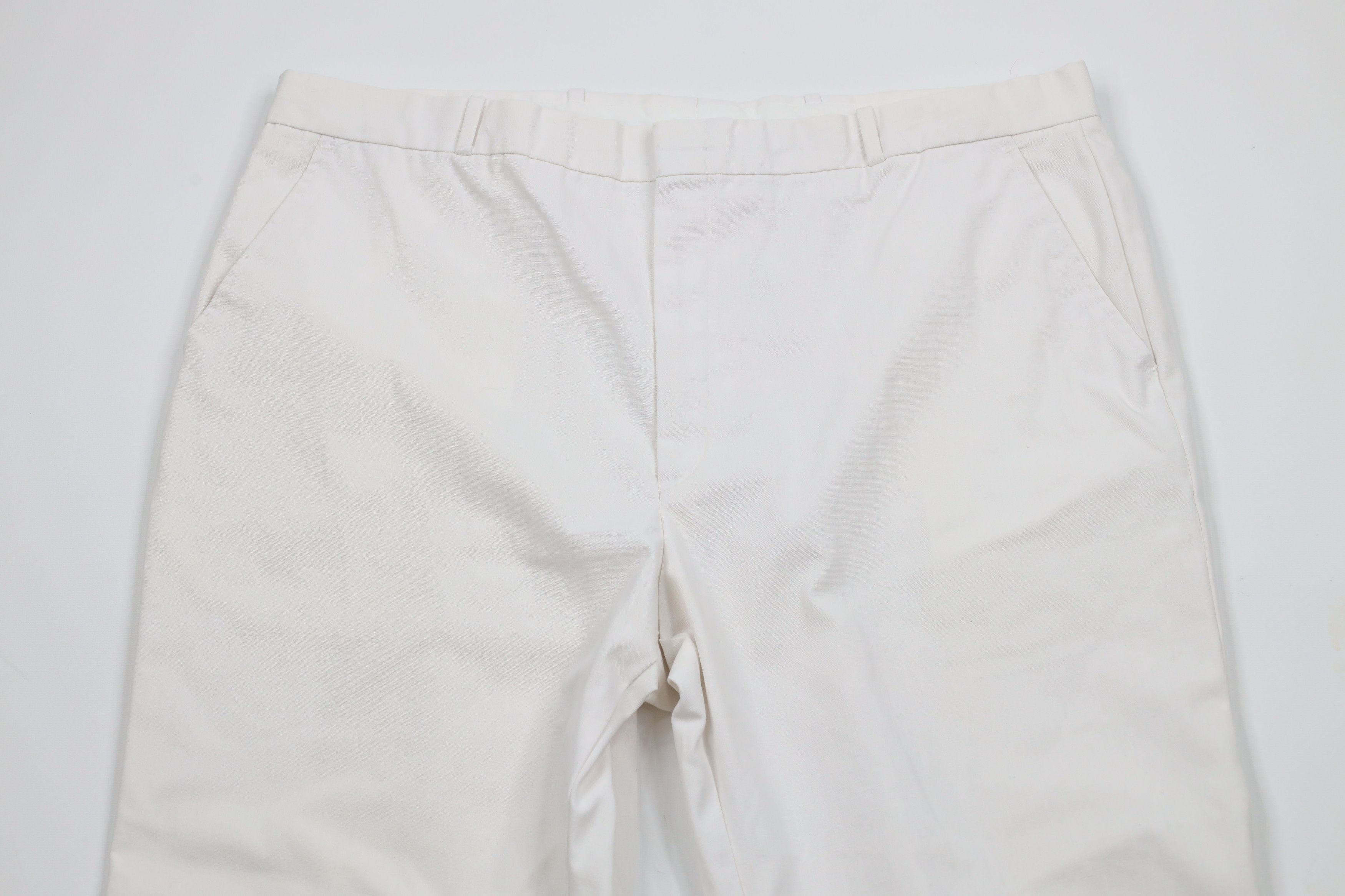 Vintage Vintage 70s Streetwear Bell Bottoms Painter Pants White USA Size US 38 / EU 54 - 2 Thumbnail