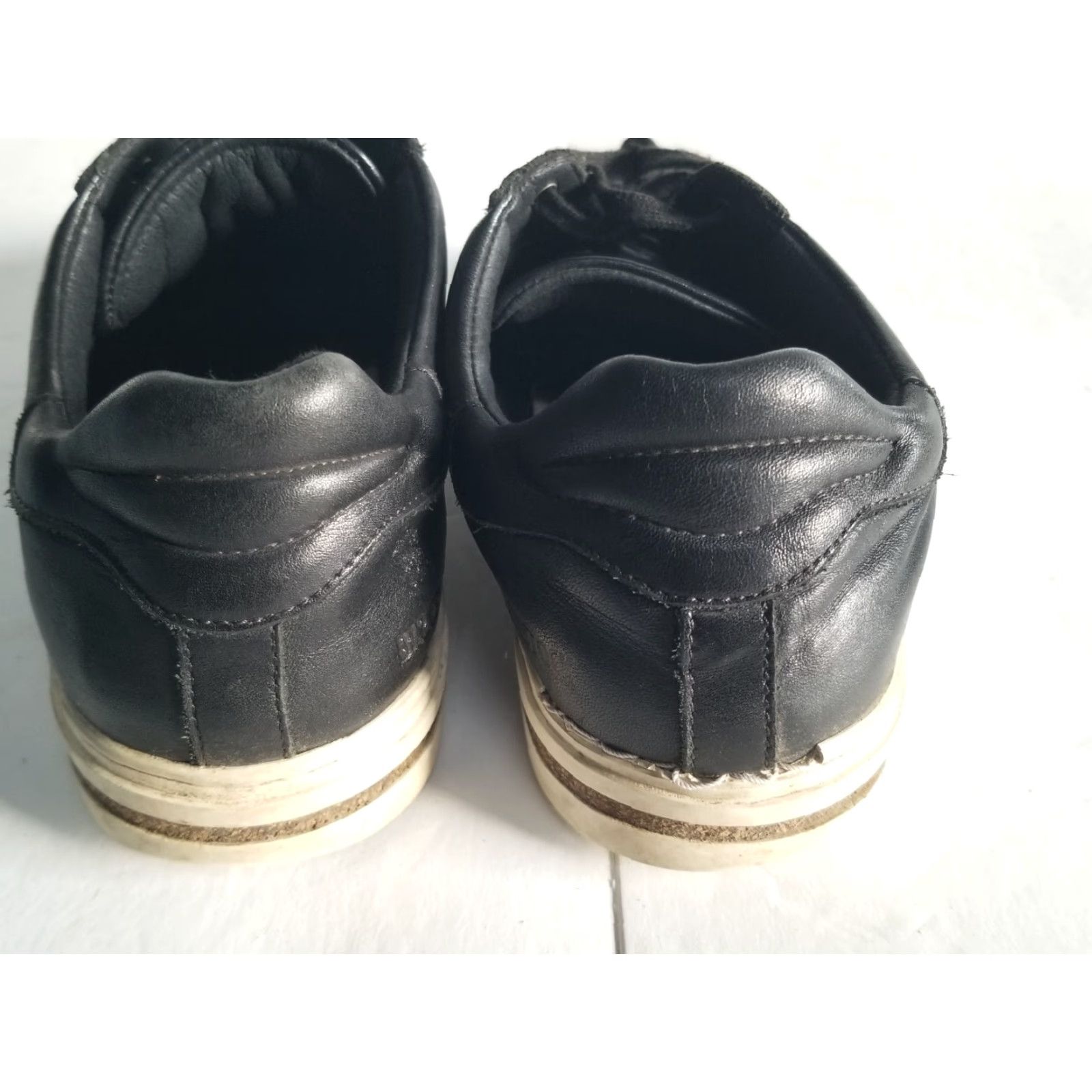 Birkenstock Birkenstock Sneaker Bend Low Womens Leather Black Size 39 US 8 Fashion Athletic Shoes Flaws See Pics Size US 8 / IT 38 - 3 Thumbnail