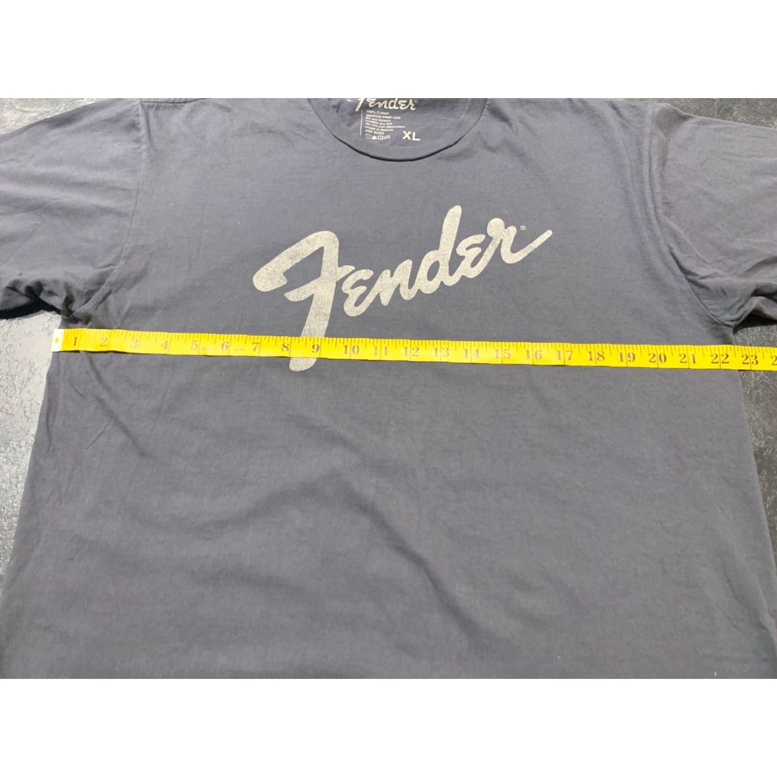 Fender Fender T-Shirt Mens XL Grey Music Cotton Short Sleeve Size US XL / EU 56 / 4 - 6 Thumbnail