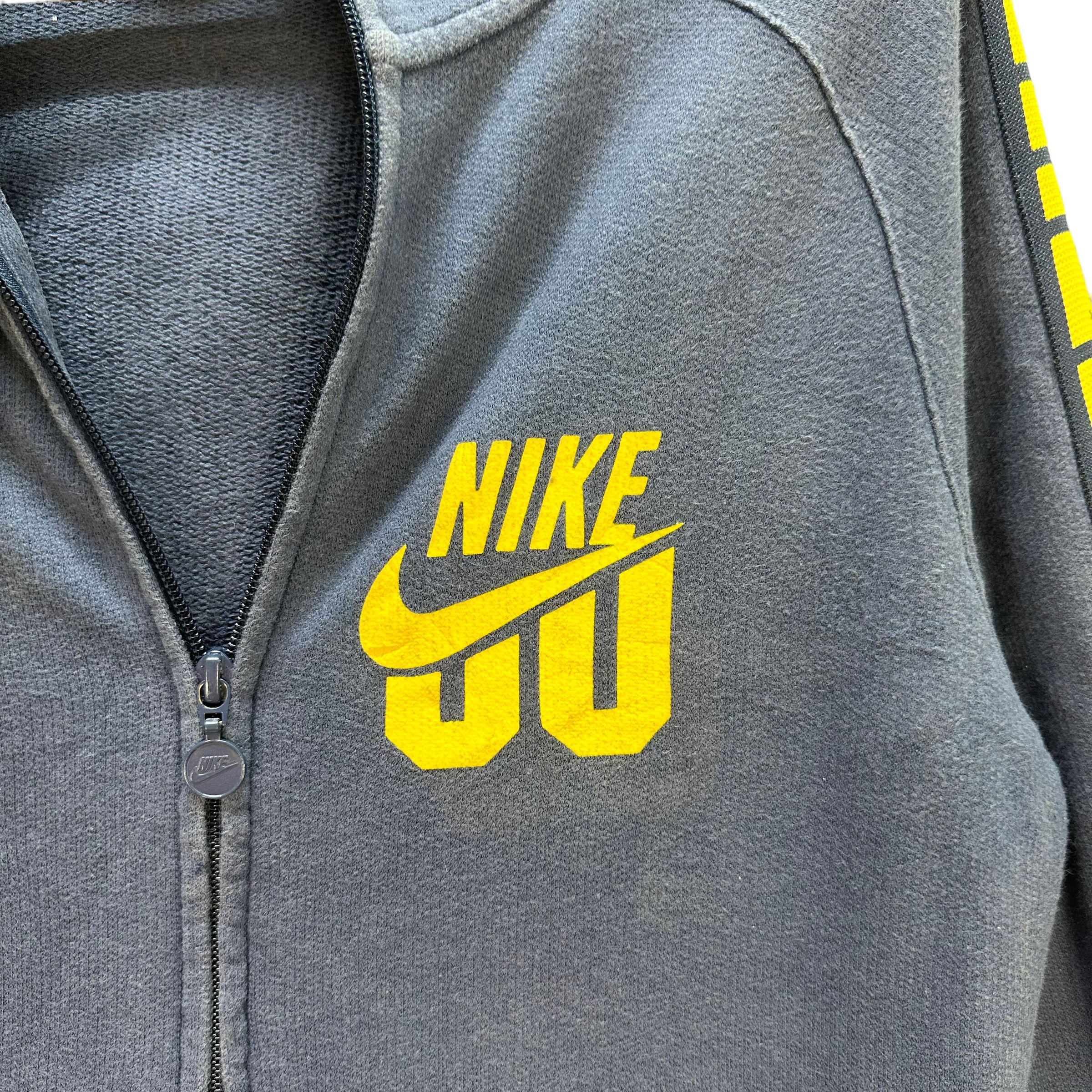 Nike NIKE YELLOW LINE LOGO ZIPPER HOODIES #8581-015 Size US M / EU 48-50 / 2 - 4 Thumbnail