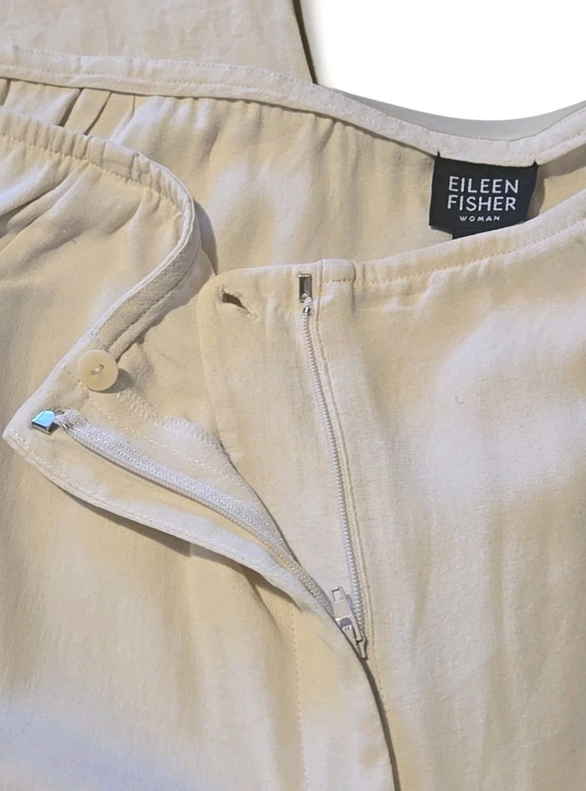 Eileen Fisher Eileen Fisher Plus Size 3X Wide Leg Cropped Pants 42x27 Size 42" / US 20 - 4 Thumbnail