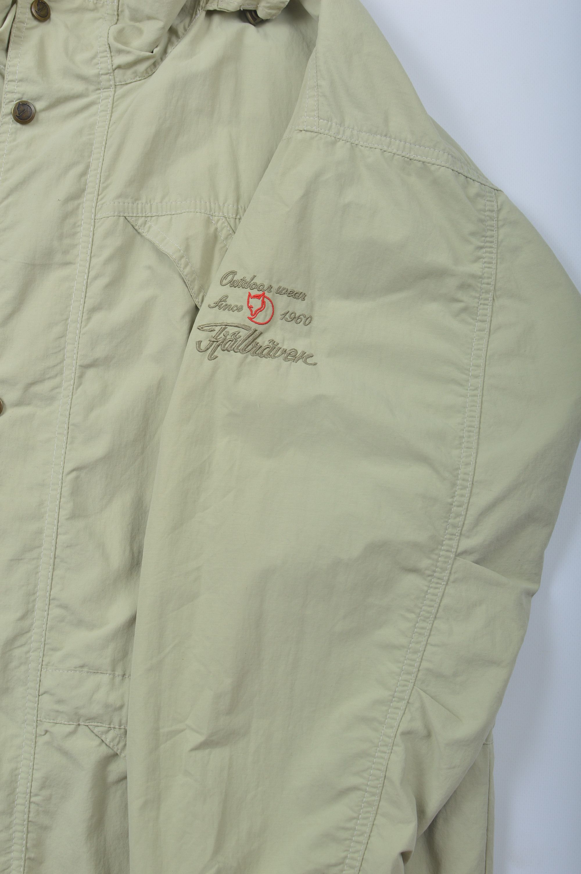Fjallraven Fjällräven Fjallraven Outdoor Wear Vintage Pale Green Jacket Size US S / EU 44-46 / 1 - 2 Thumbnail