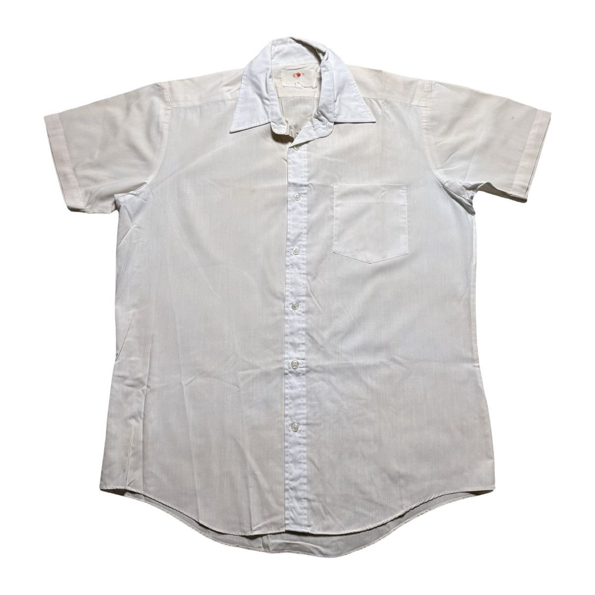 Fruit Of The Loom Vintage 50s 60s Fruit Loom Collared Dress Button Shirt L Size US L / EU 52-54 / 3 - 1 Thumbnail