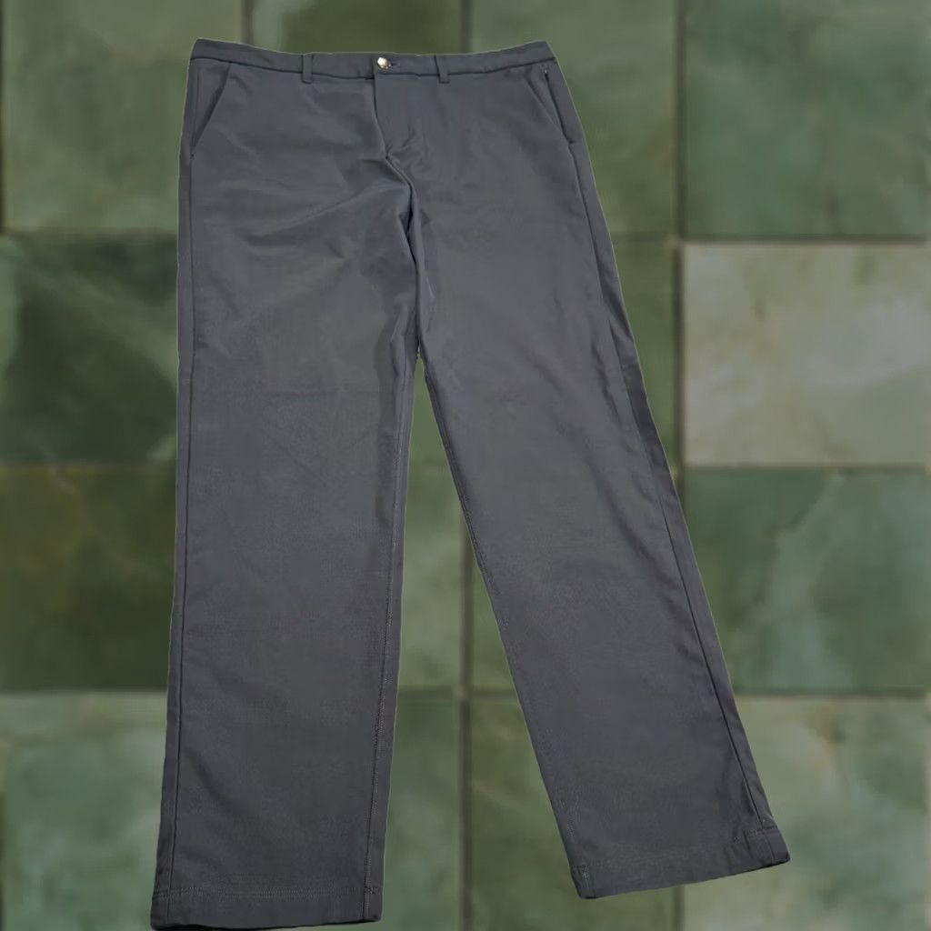 Lululemon Lululemon ABC Commission Pants Men’s Slim Fit Warpstreme Gray 34x30.5 LM5439S Size US 34 / EU 50 - 1 Thumbnail