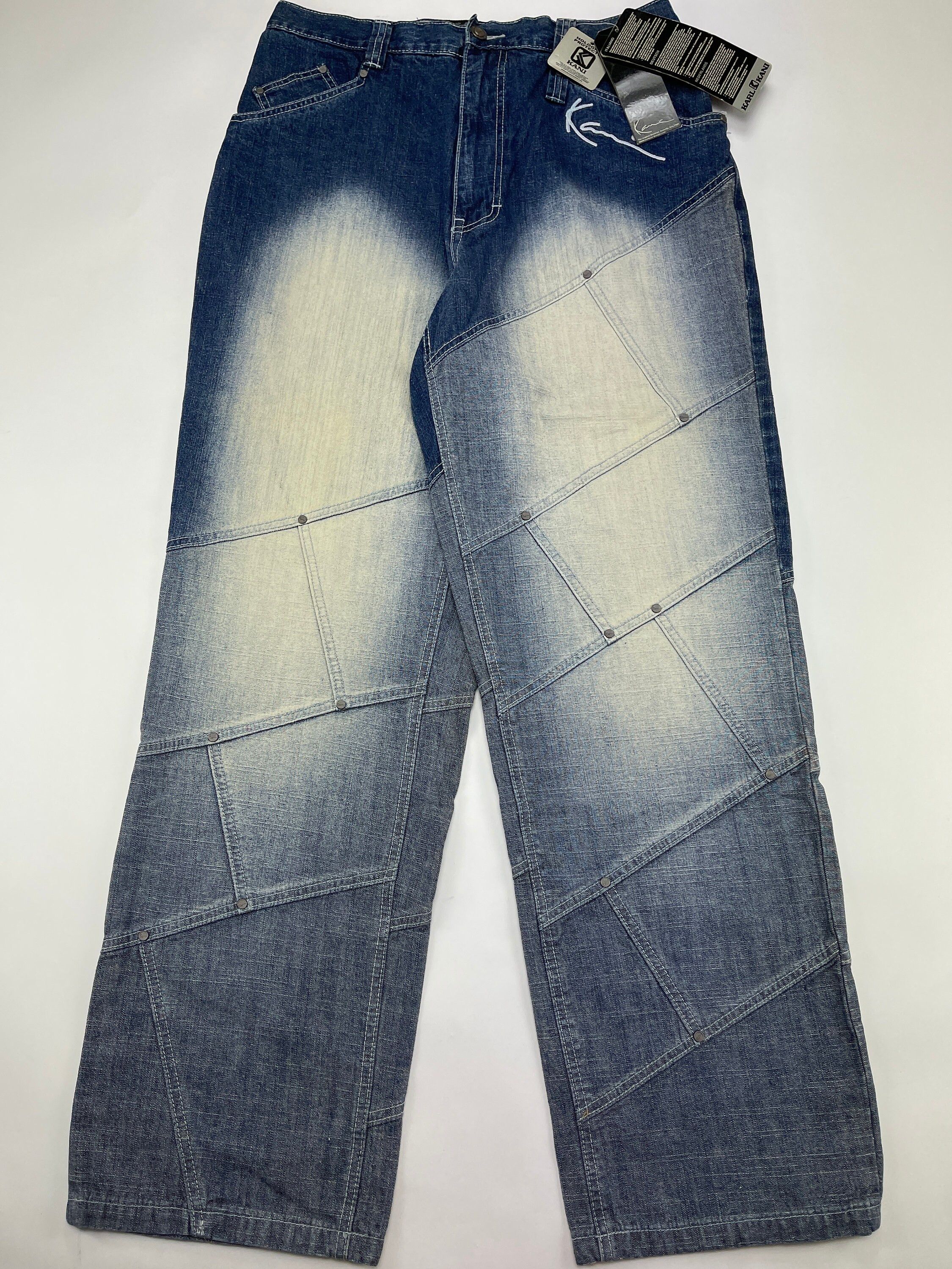 Karl Kani KARL KANI jeans, baggy, vintage Kani jeans, 90s hip hop W 32 Size US 32 / EU 48 - 2 Thumbnail