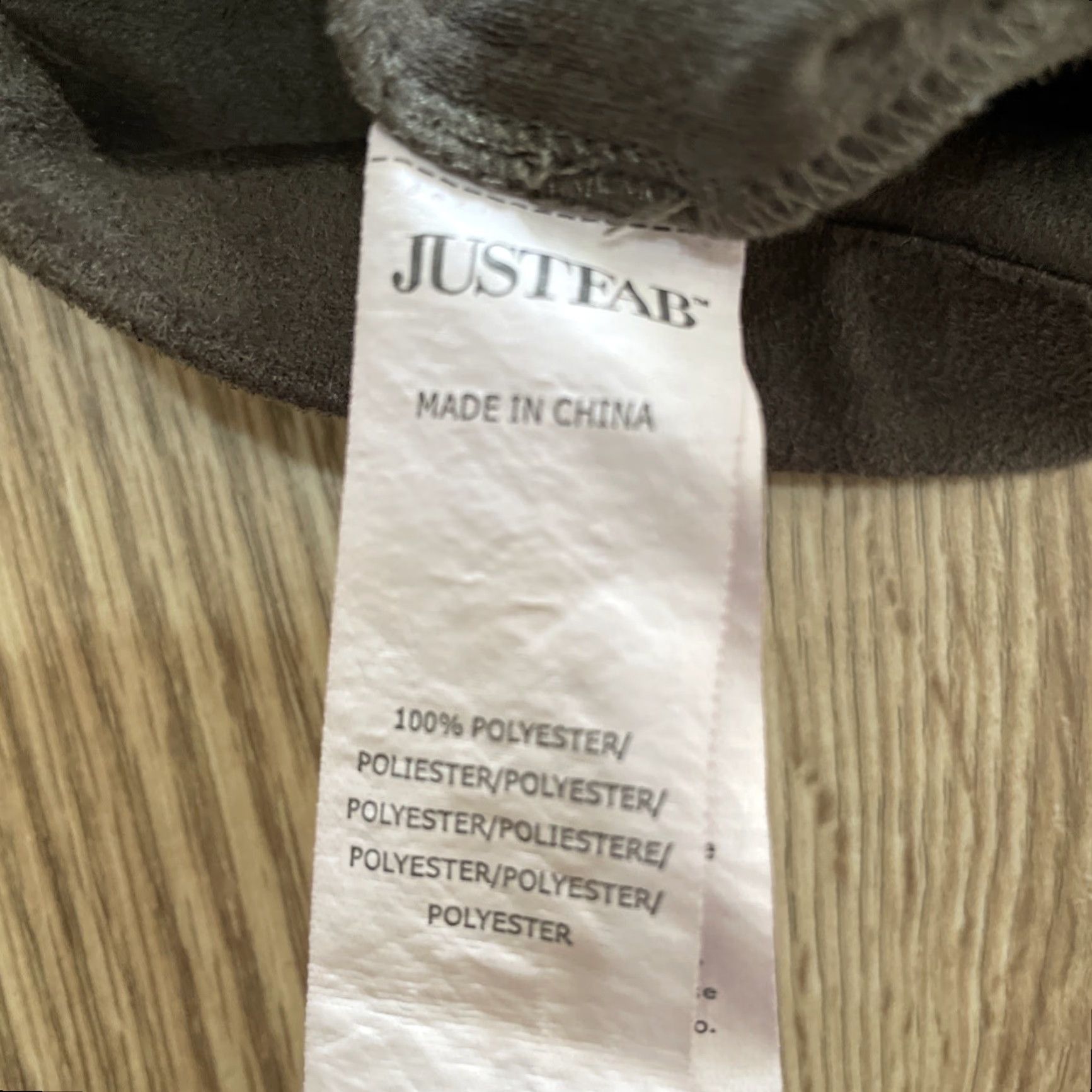 Vintage VINTAGE JustFab Jacket Womens 2X Long Sleeve Faux Suede Draped Brown Polyester Basic Jacket Mens Womens Size XXL / US 16-18 / IT 52-54 - 4 Thumbnail