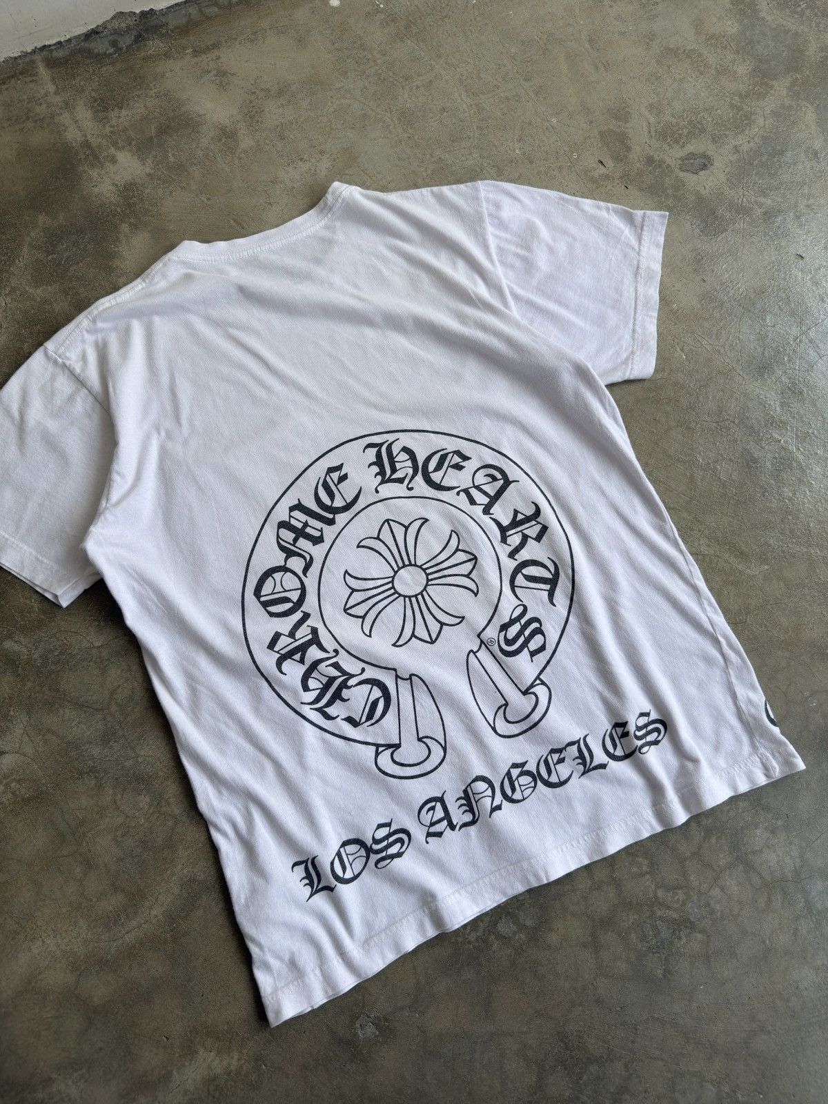 Chrome Hearts Chrome Hearts Los Angeles Exclusive Pocket tshirt White Size US M / EU 48-50 / 2 - 9 Thumbnail