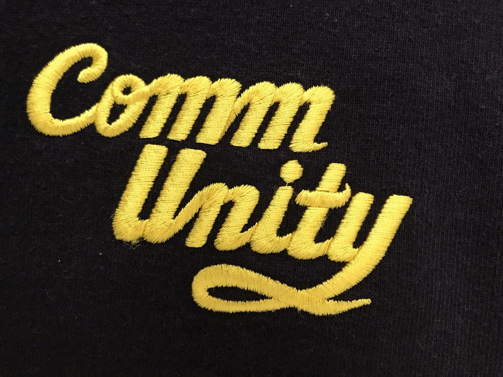 Japanese Brand COMMUNITY Japanese Streetwear Embroidered Logo Hoodies Size US L / EU 52-54 / 3 - 20 Thumbnail
