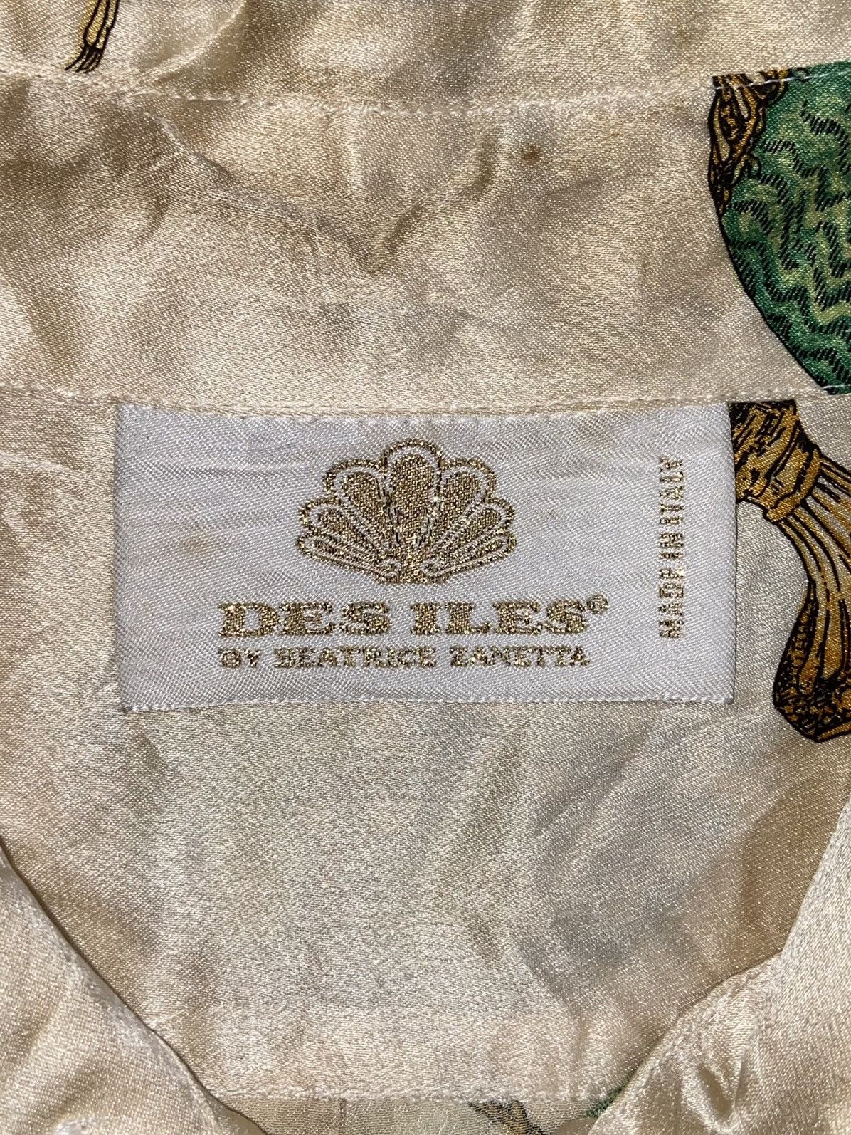 Designer × Japanese Brand Desiles By Beatrice Zanetta Motive Shirt Size US M / EU 48-50 / 2 - 11 Thumbnail
