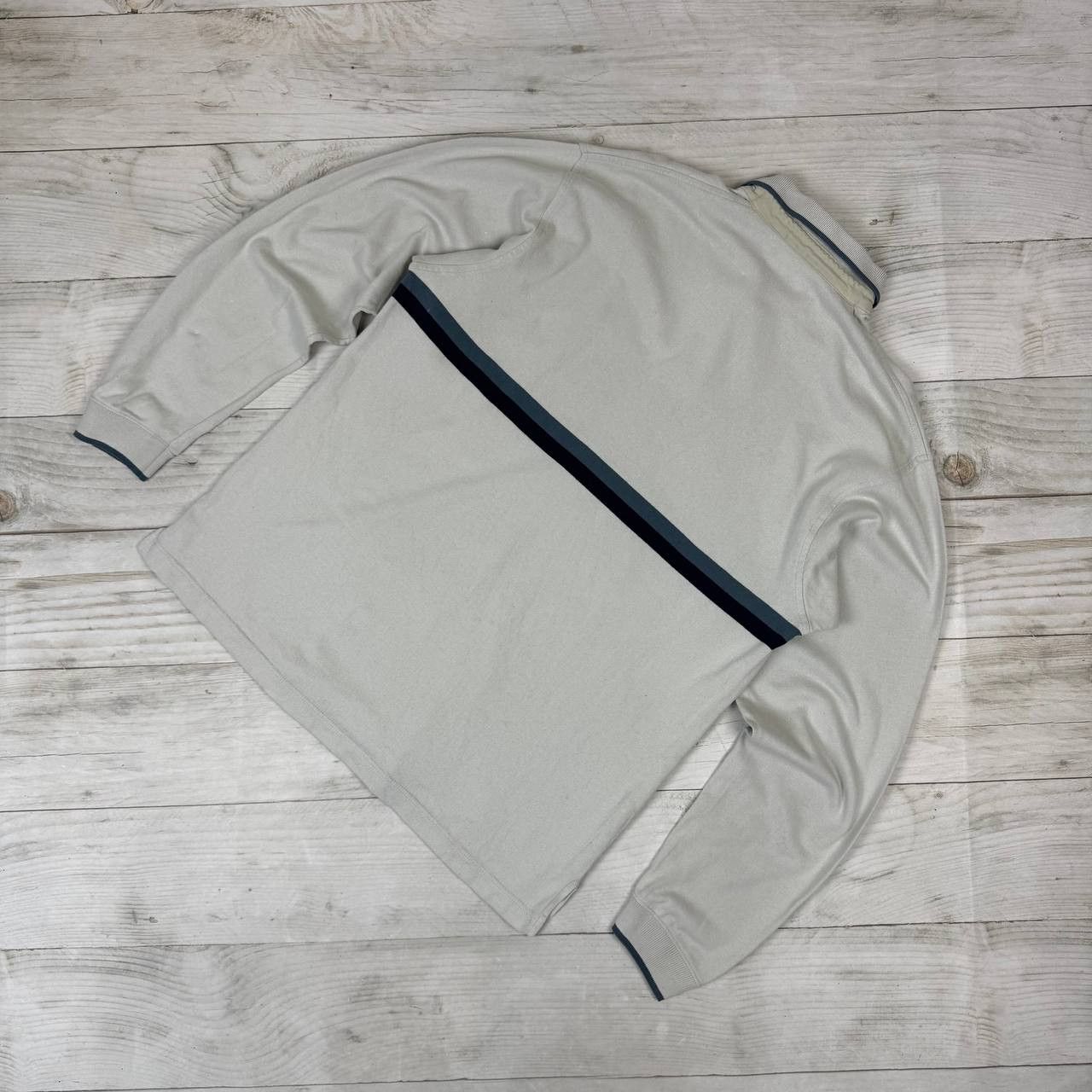 Lacoste Vintage Lacoste Rugby Long Sleeve Polo Shirt Striped Size US M / EU 48-50 / 2 - 8 Thumbnail