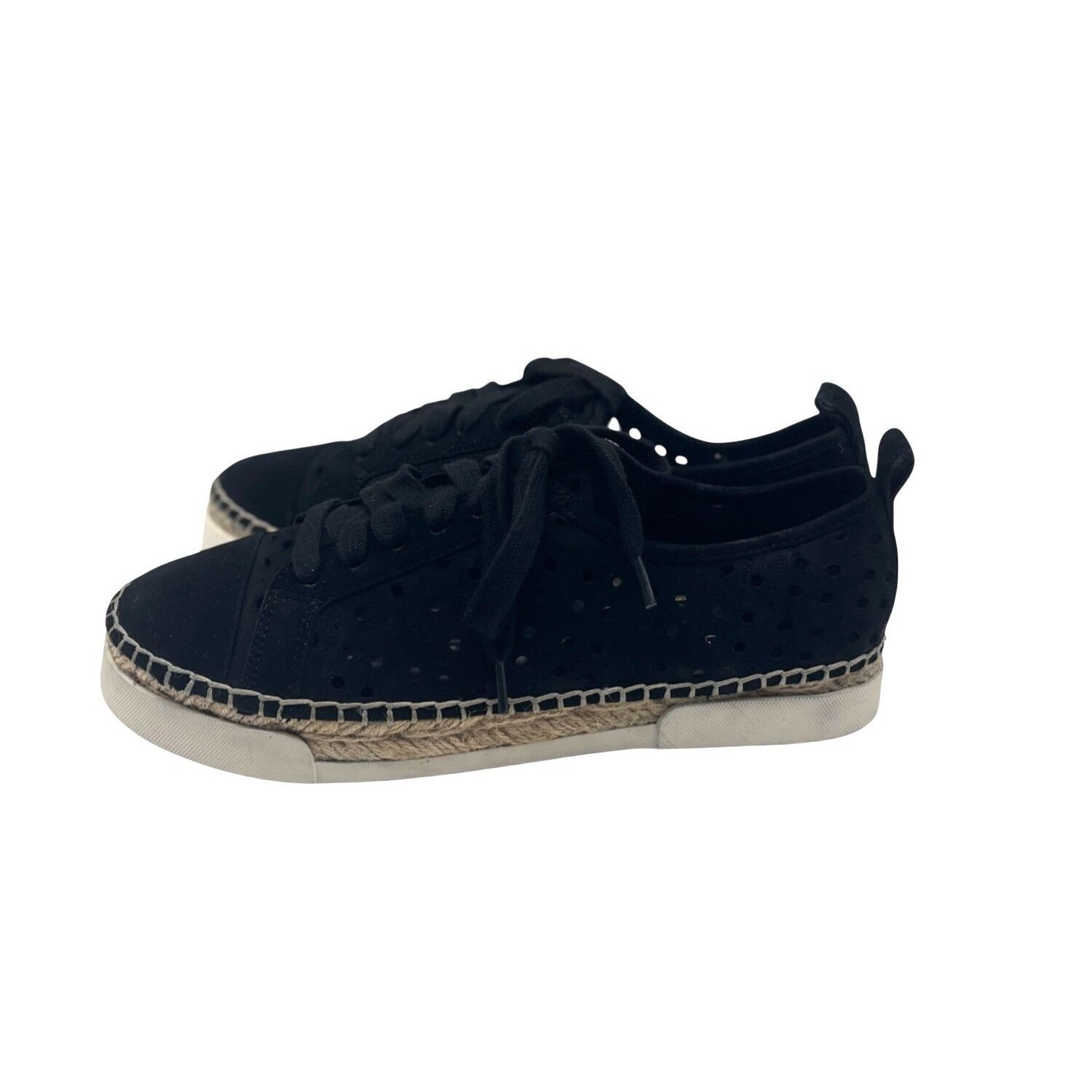 Vince Camuto Vince Camuto Thera Women’s Espadrille Sneakers, Black, 7 M- Size US 7 / IT 37 - 11 Thumbnail