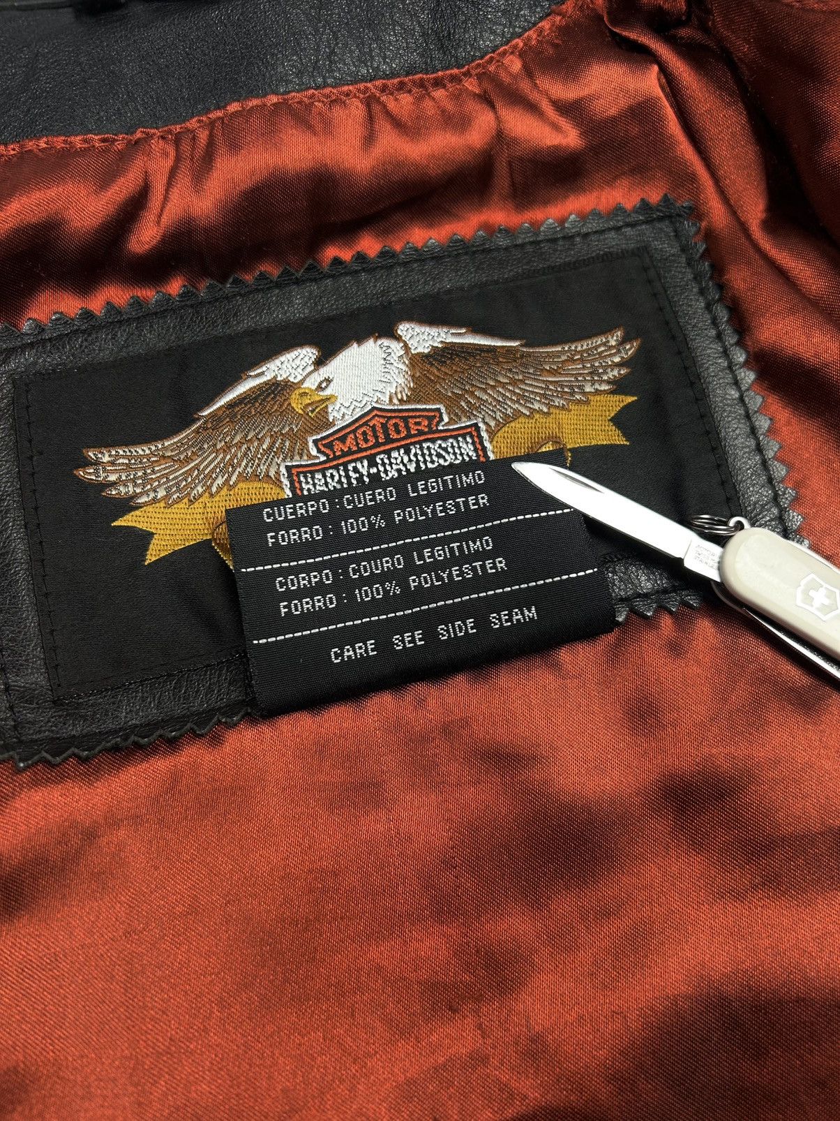 Avirex × Belstaff × Harley Davidson Womens vintage Harley Davidson Leather moto Jacket Racing Size S / US 4 / IT 40 - 12 Thumbnail