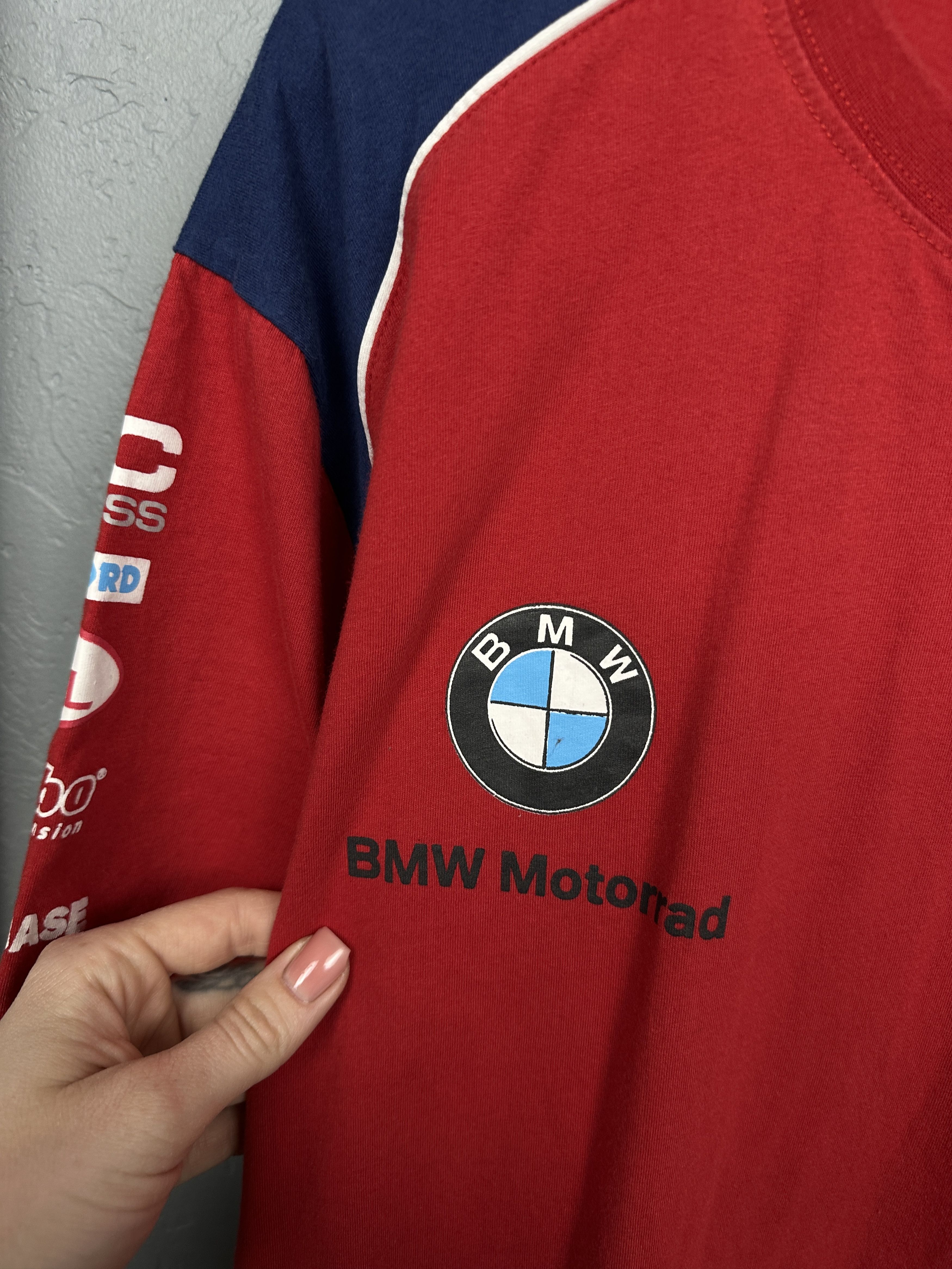 BMW BMW Motorrad Mens T-Shirt Size US XXL / EU 58 / 5 - 4 Thumbnail