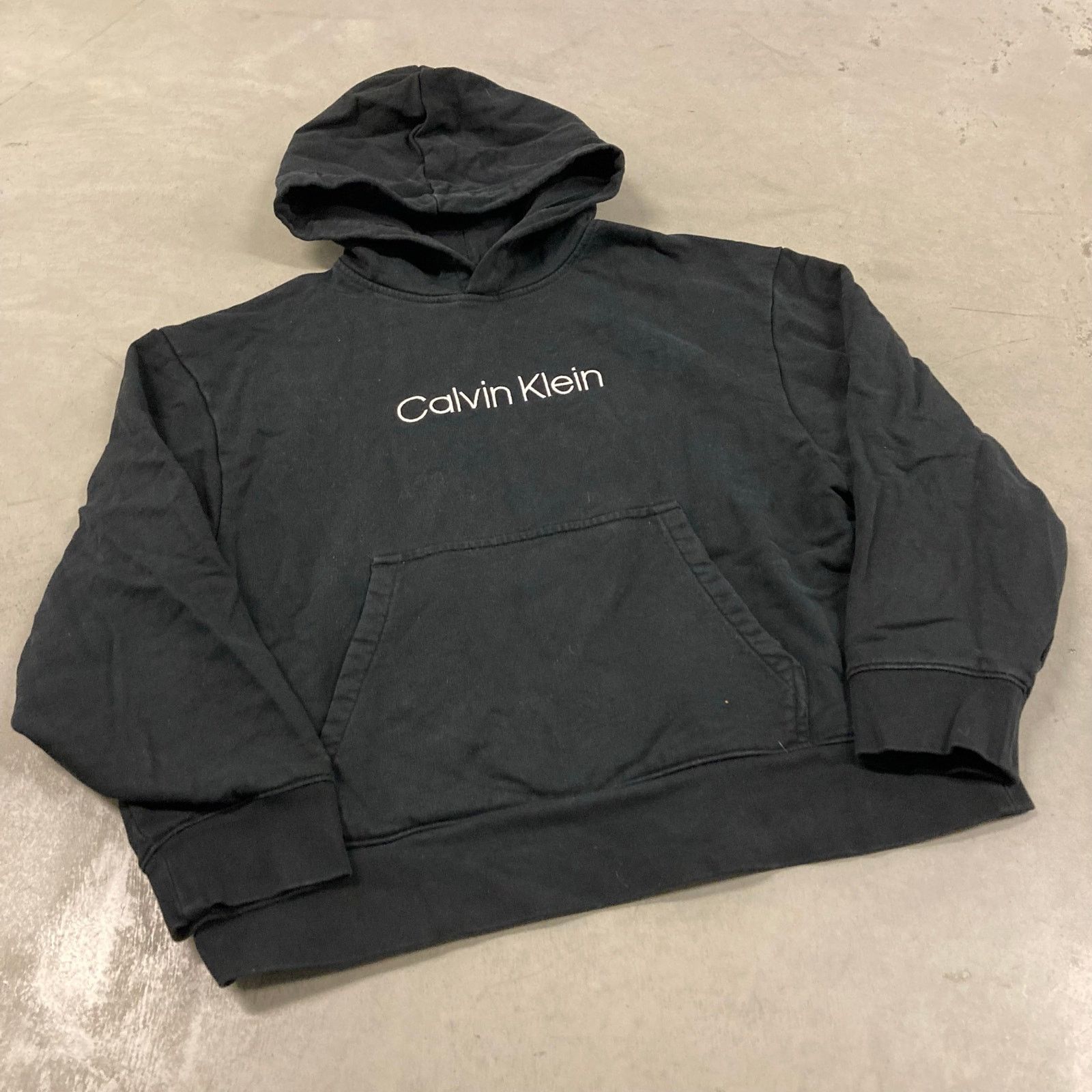 Calvin Klein × Vintage vintage Calvin Klein hoodie Size US XL / EU 56 / 4 - 1 Thumbnail