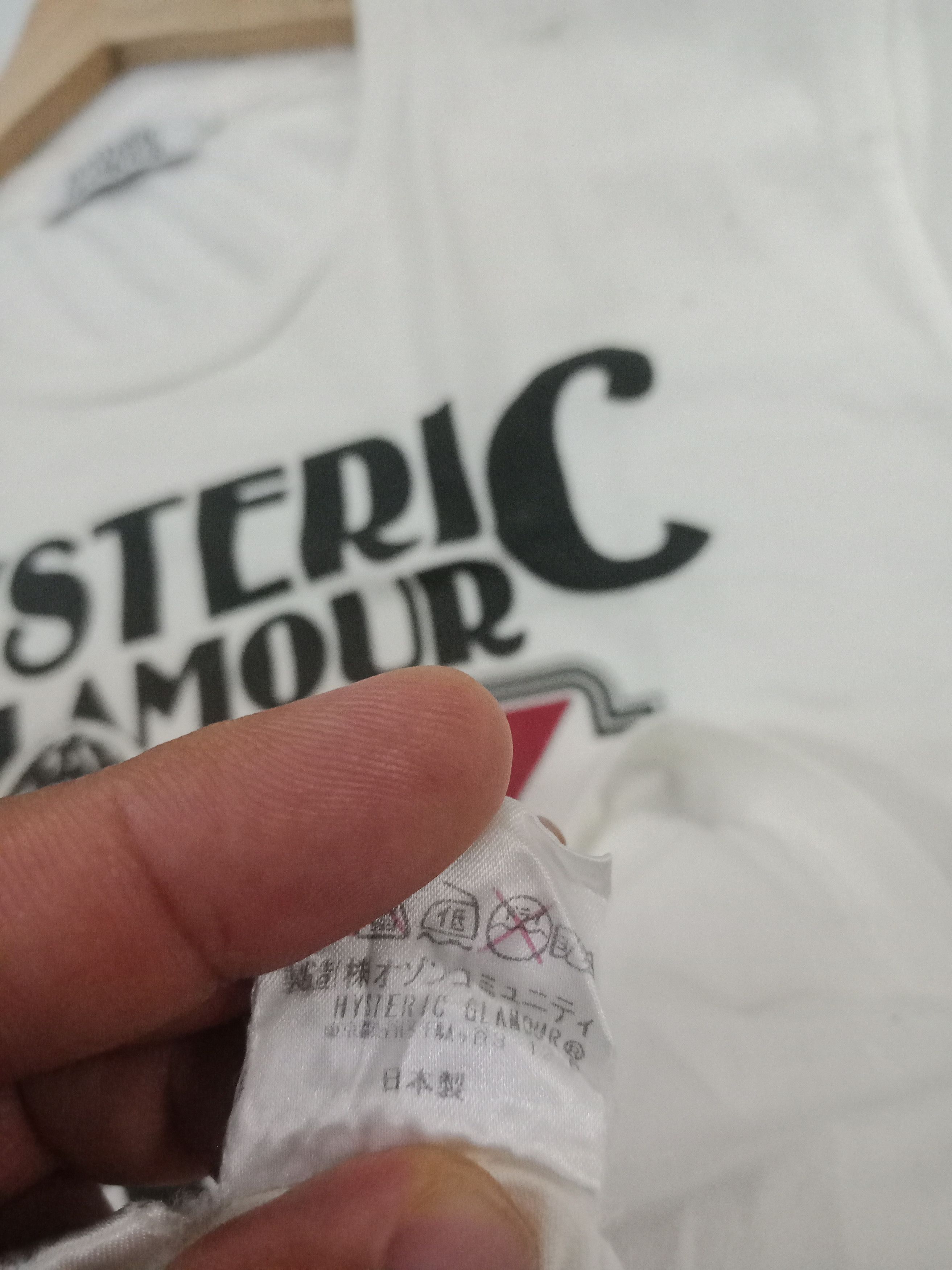Hysteric Glamour Hysteric Glamour Don't Look Back #B Size US M / EU 48-50 / 2 - 6 Thumbnail