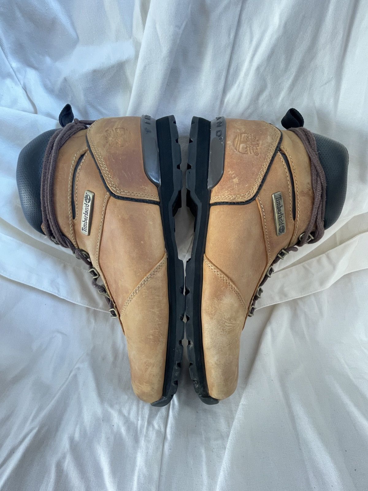 Timberland Timberland Vintage Leather Hiking Boots Gorpcore Trail Size US 10 / EU 43 - 1 Thumbnail