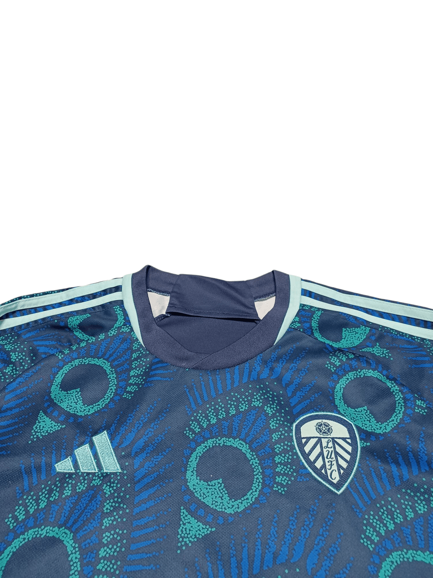 Adidas LEEDS UNITED FIRE ADIDAS BLOKECORE SOCCER JERSEY FOOTBALL Size US XL / EU 56 / 4 - 2 Thumbnail