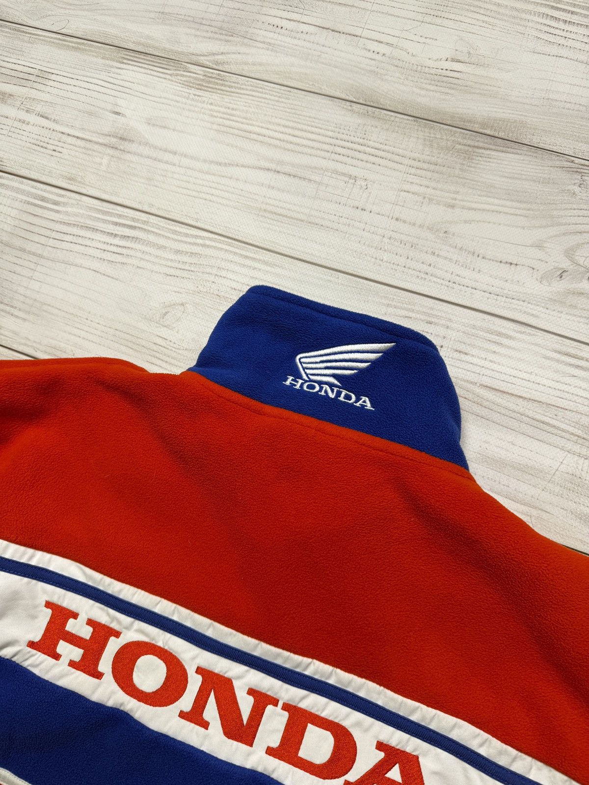 Honda Vintage Honda Racing Fleece Jacket World Racing F1 Y2K Size US M / EU 48-50 / 2 - 10 Thumbnail
